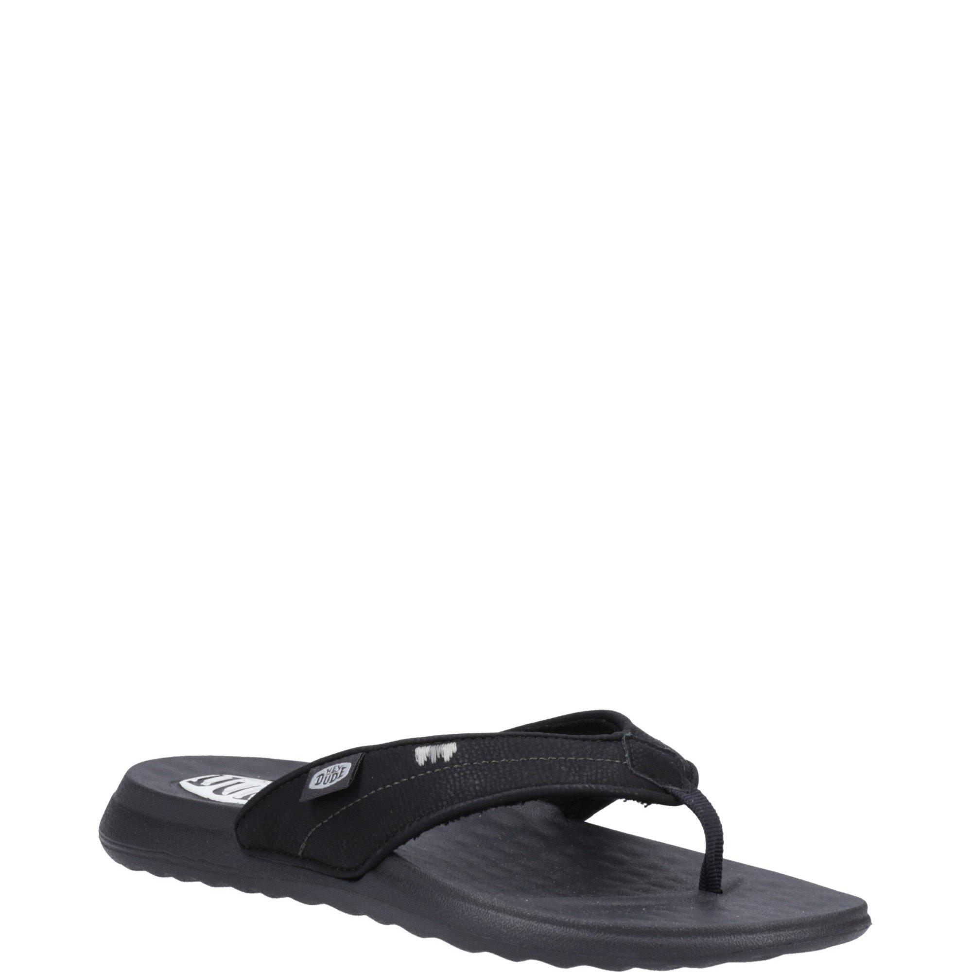 Black - HEYDUDE - Christi Flip Classic Sandal - 2