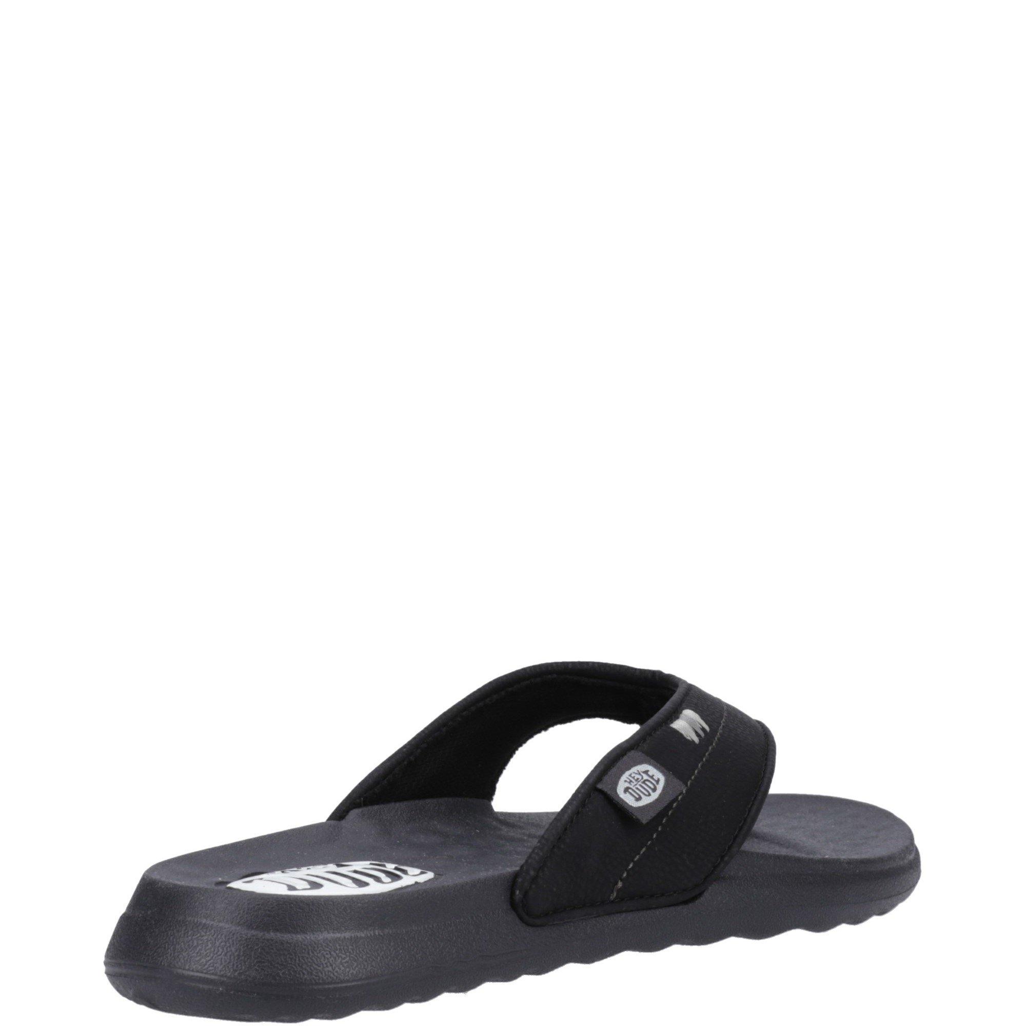 Black - HEYDUDE - Christi Flip Classic Sandal - 3