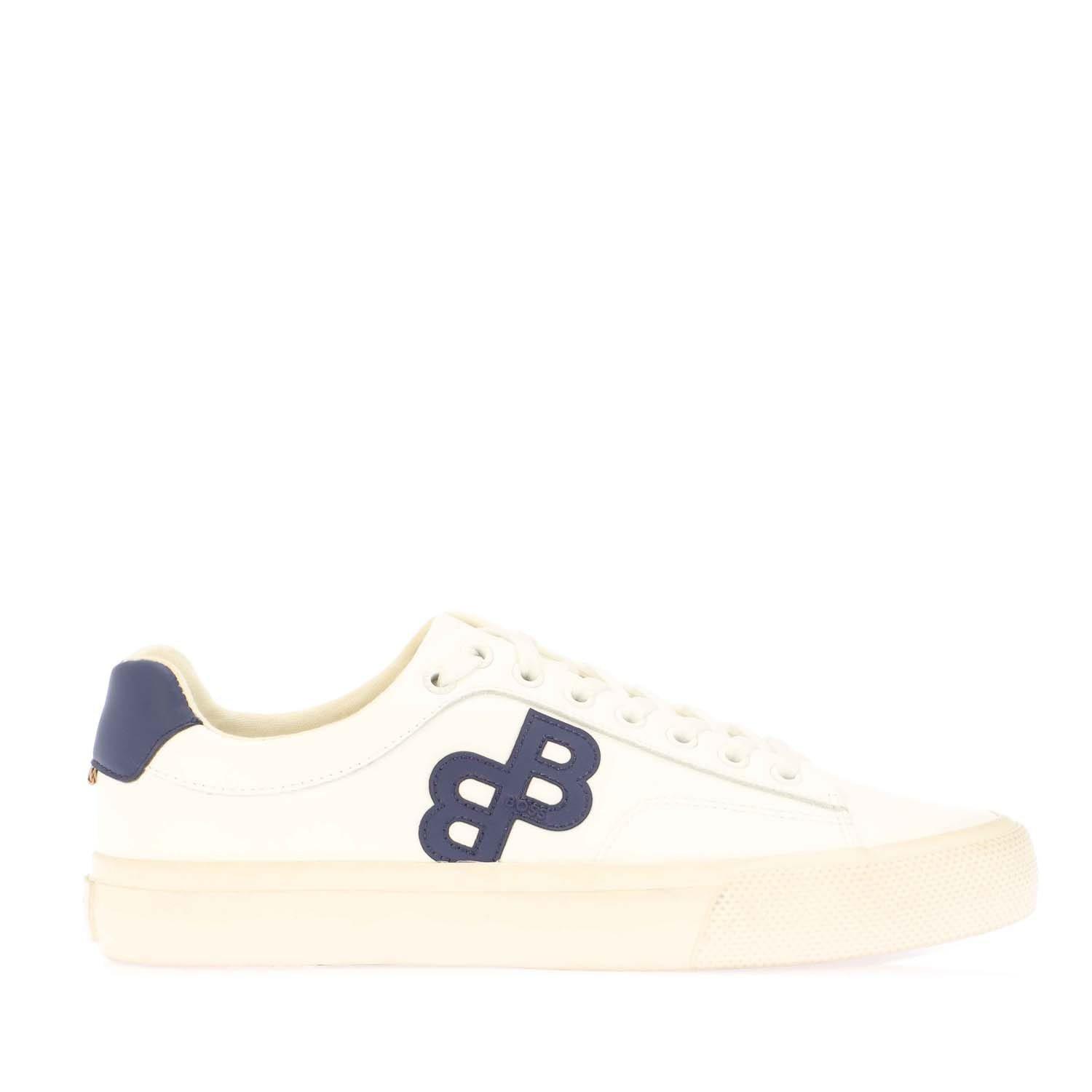 White - Boss - Boss Aiden Tenn Flbb 10232547 01 Low-Top Trainers Mens - 1