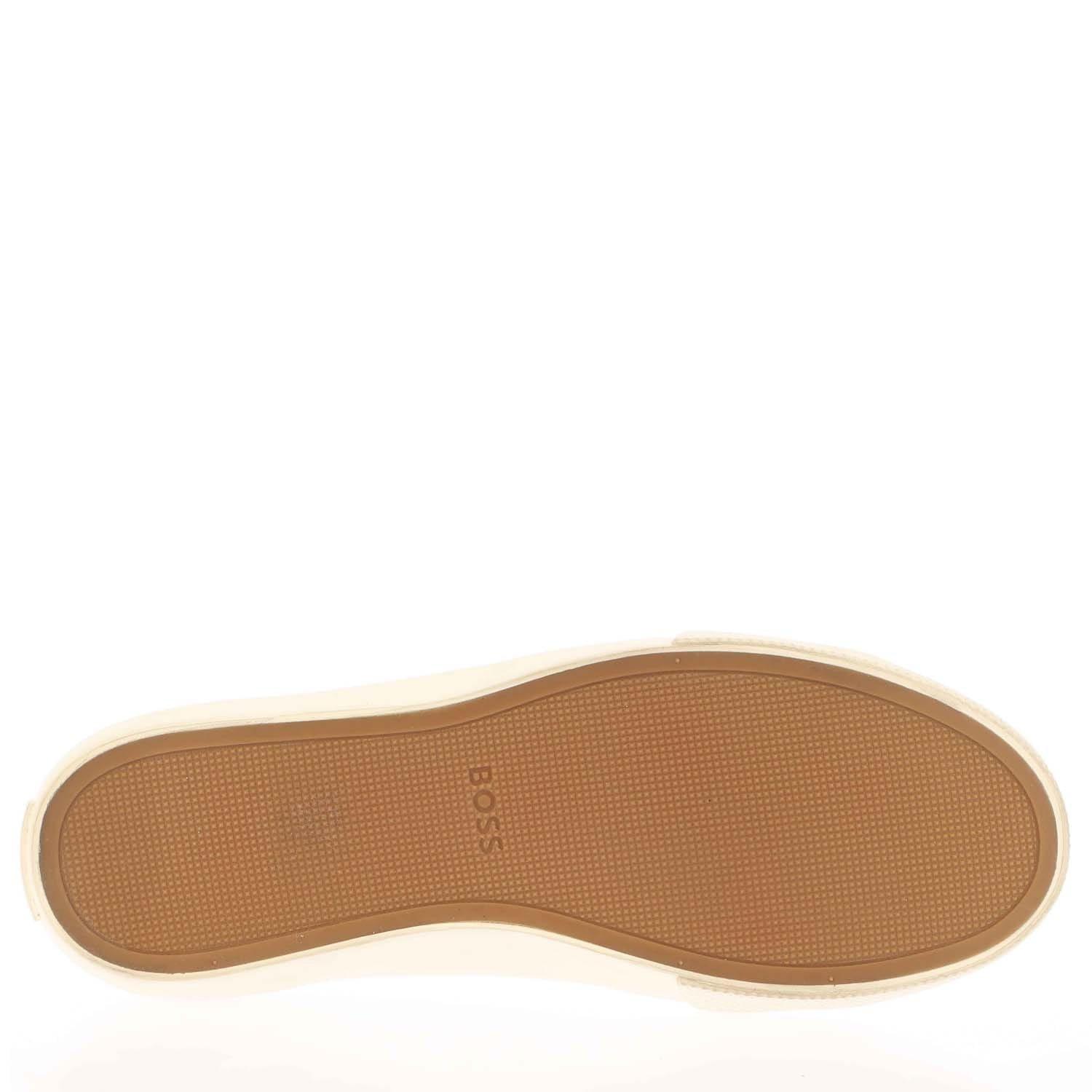 White - Boss - Aiden Tennis Trainers - 4