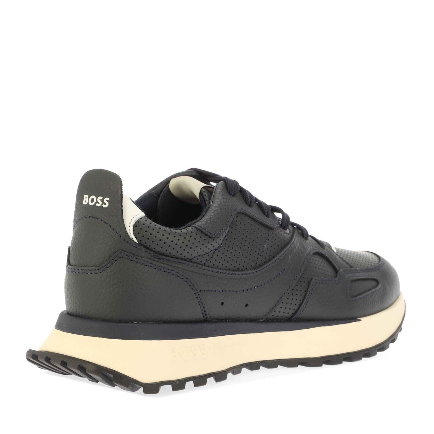 Dark Blue - Boss - Jonah Run Trainers - 3