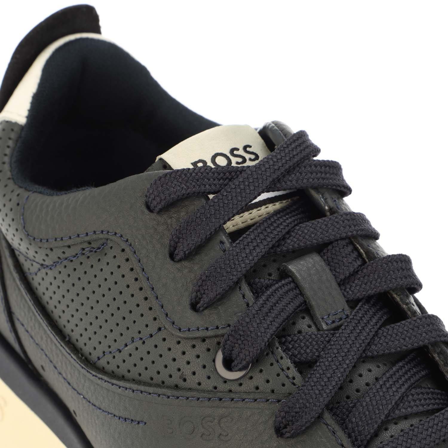 Dark Blue - Boss - Jonah Run Trainers - 5