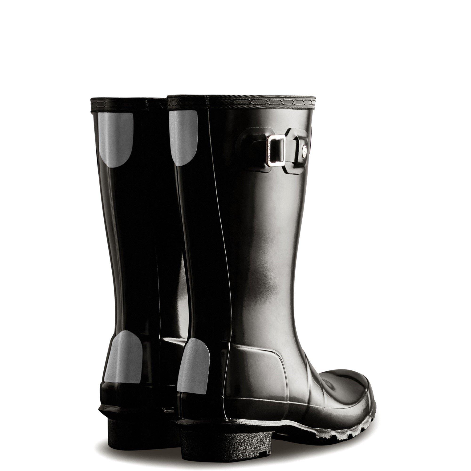 Black - Hunter - Junior Originals Gloss Boot - 3