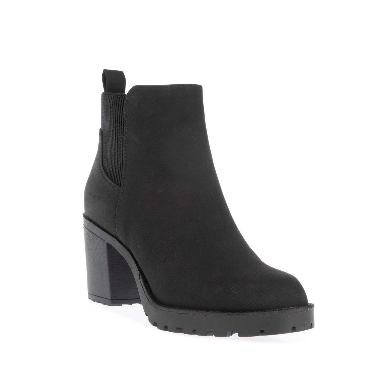 Black - Only - Barbara Heeled Chelsea Boots - 2