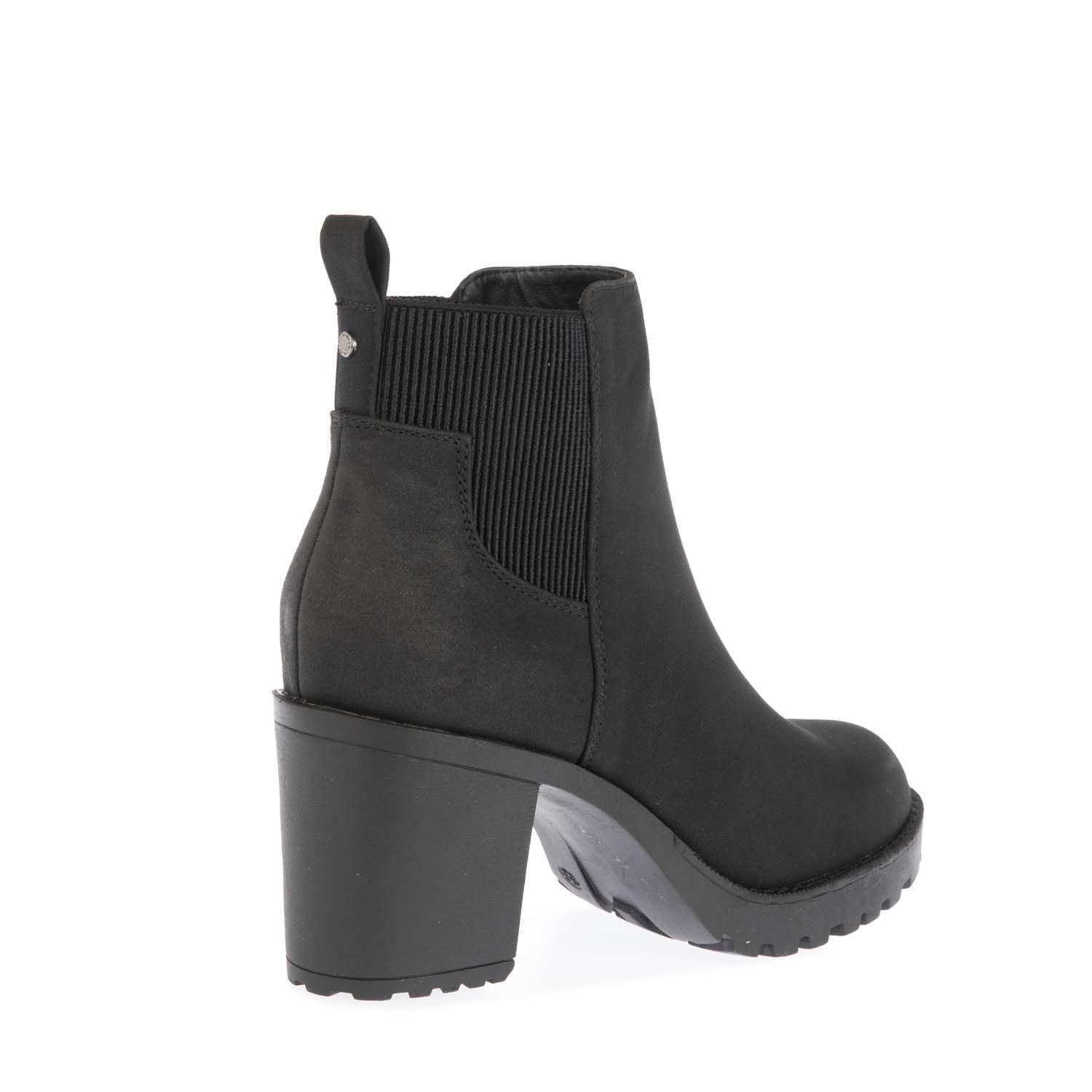 Black - Only - Barbara Heeled Chelsea Boots - 3