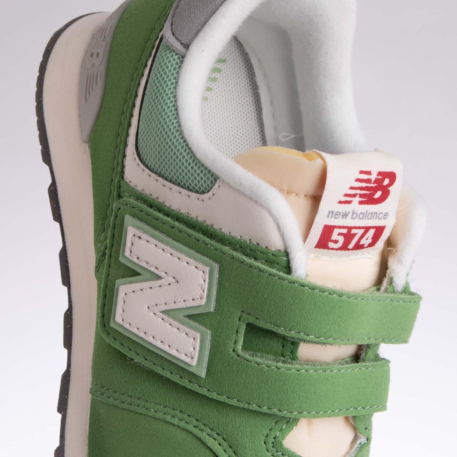 Green - New Balance - Kids 574 Trainers - 6