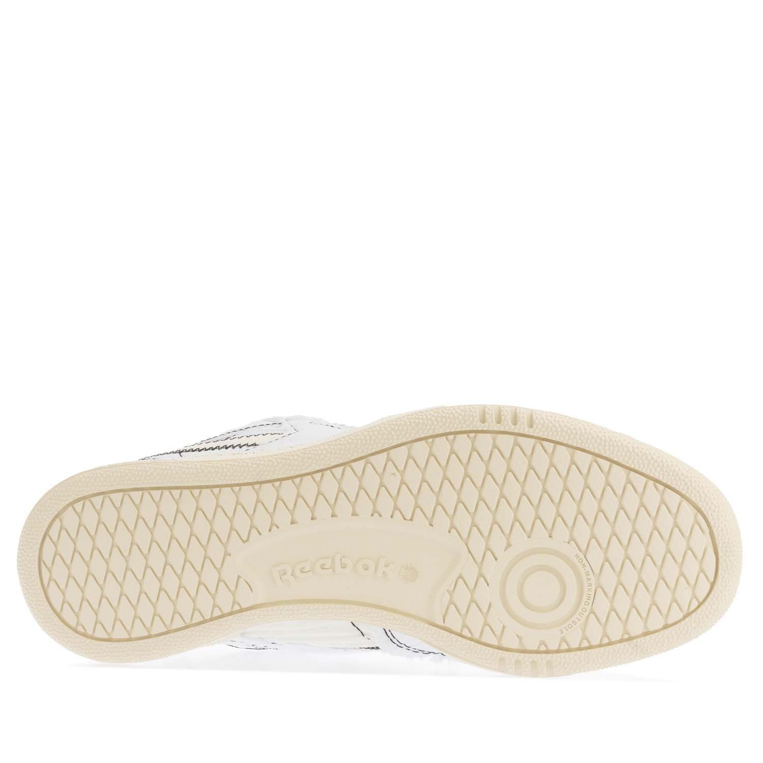 White Black - Reebok - Club C 85 Pump Shoes - 4