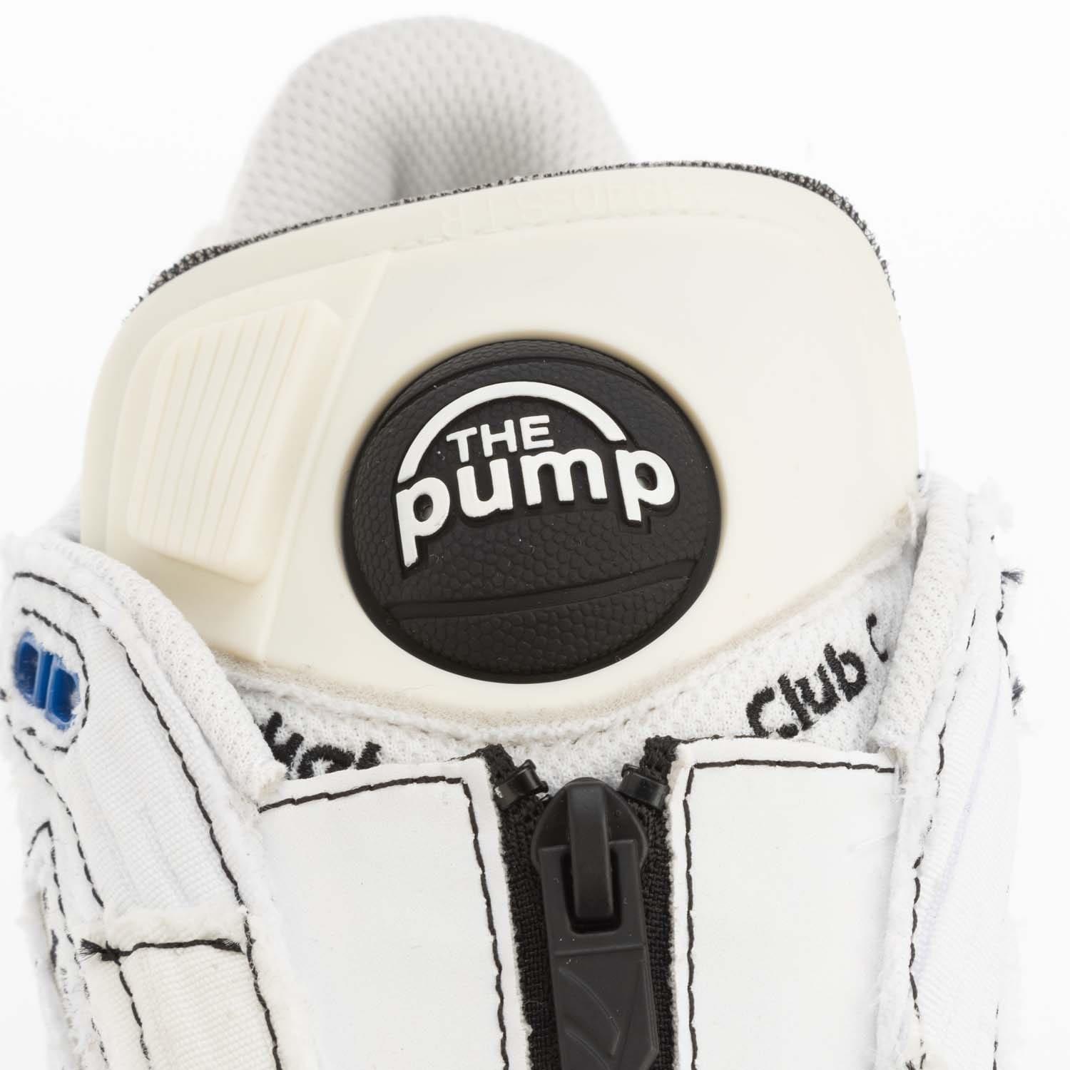 White Black - Reebok - Club C 85 Pump Shoes - 5