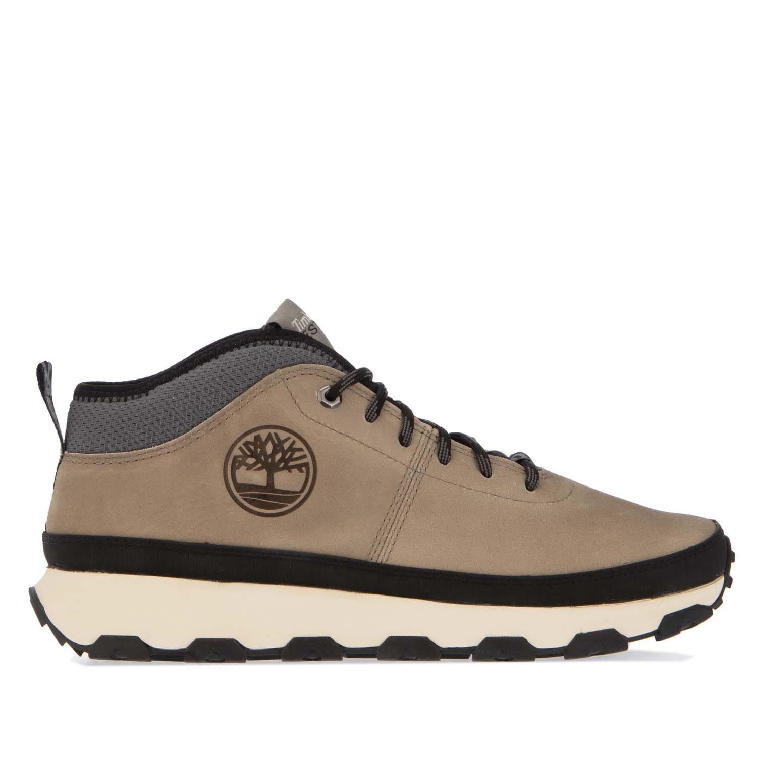 Timberland Men's Winsor Trail Mid Lace Trainers - Taupe - UK 6.5