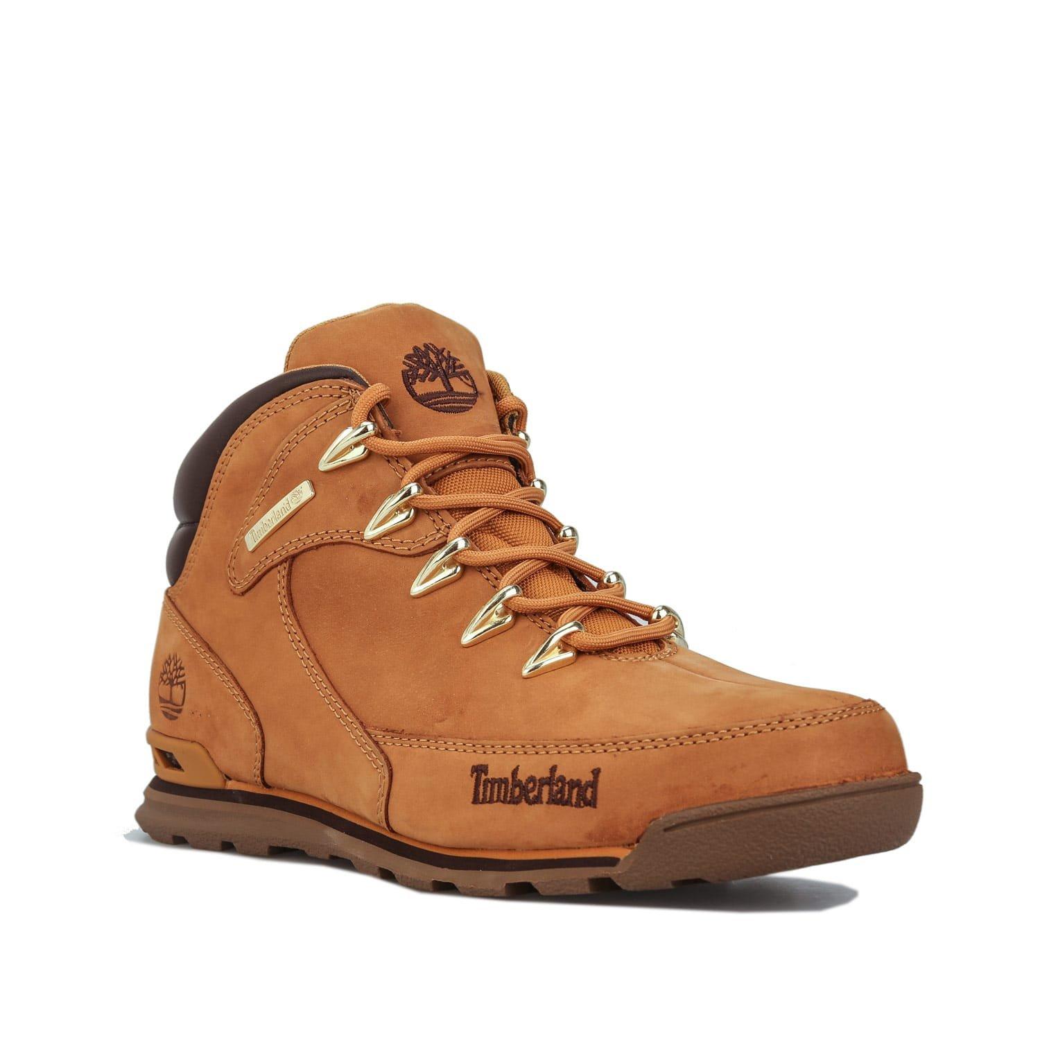 Wheat - Timberland - Euro Rock Mid Lace Hiker Boots - 2