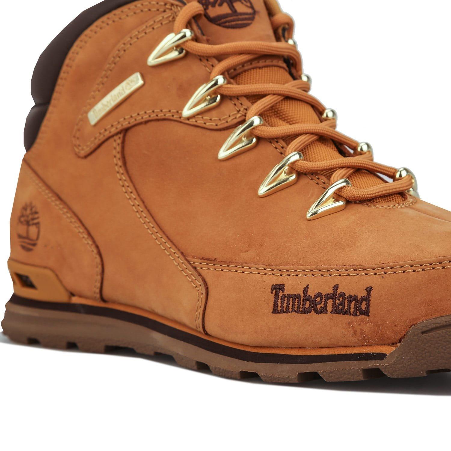 Wheat - Timberland - Euro Rock Mid Lace Hiker Boots - 5
