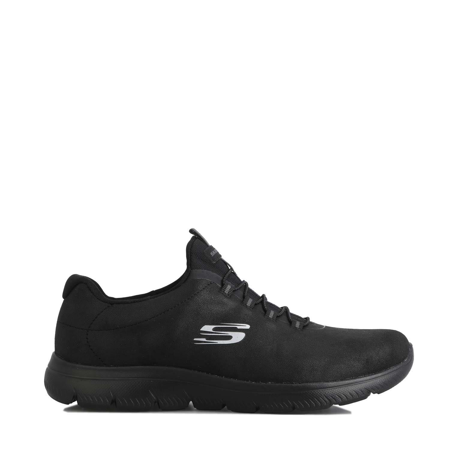 Black - Skechers - Summits Itz Bazik Trainers - 1