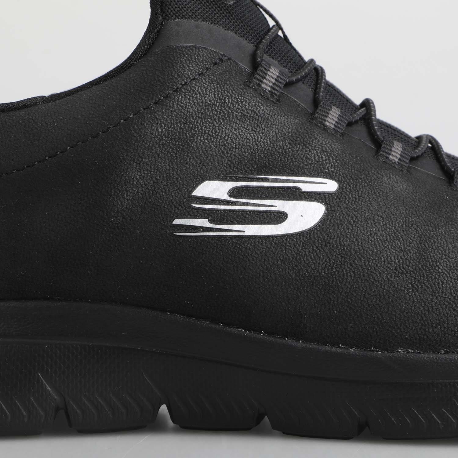 Black - Skechers - Summits Itz Bazik Trainers - 6