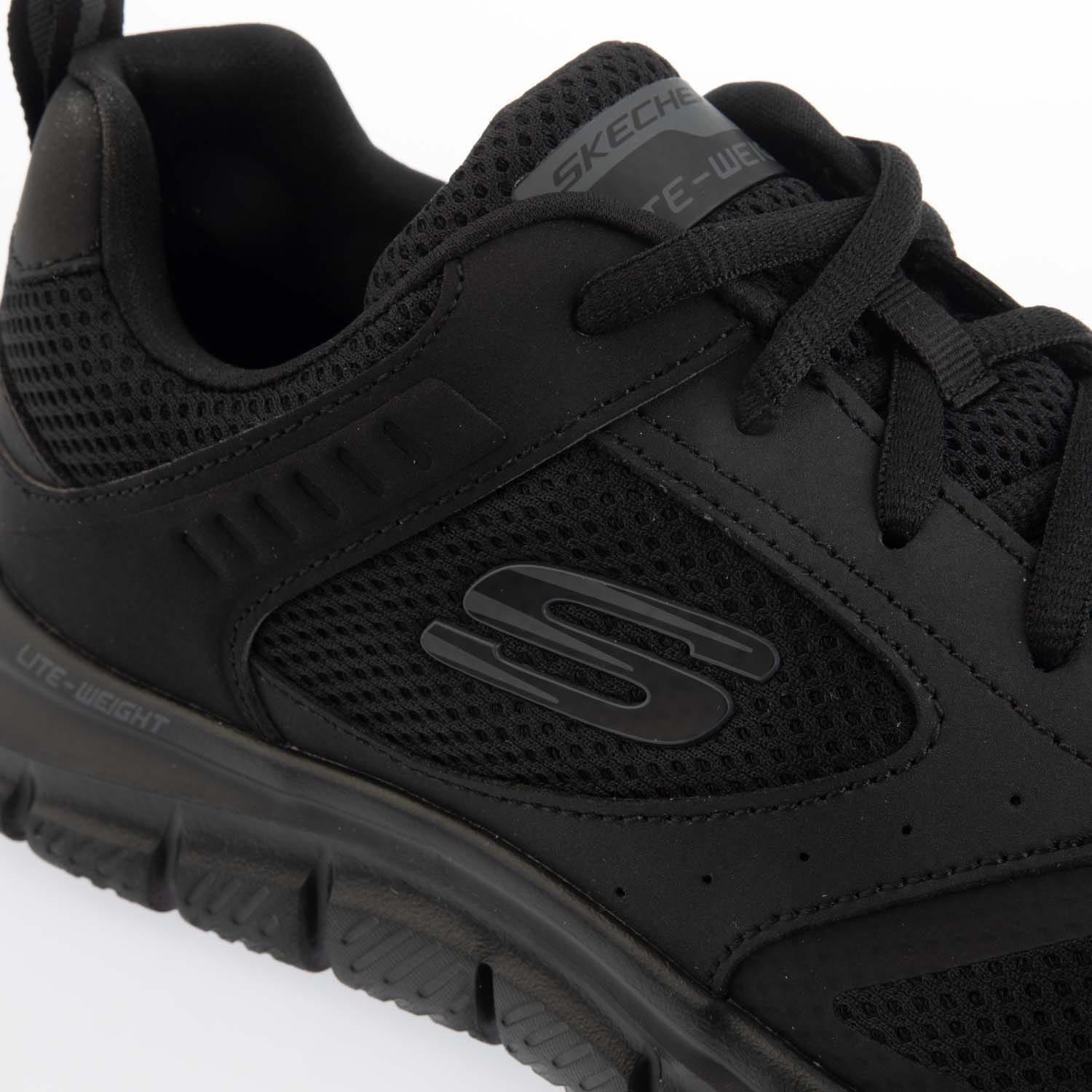 Black - Skechers - Track Syntac Trainers - 5