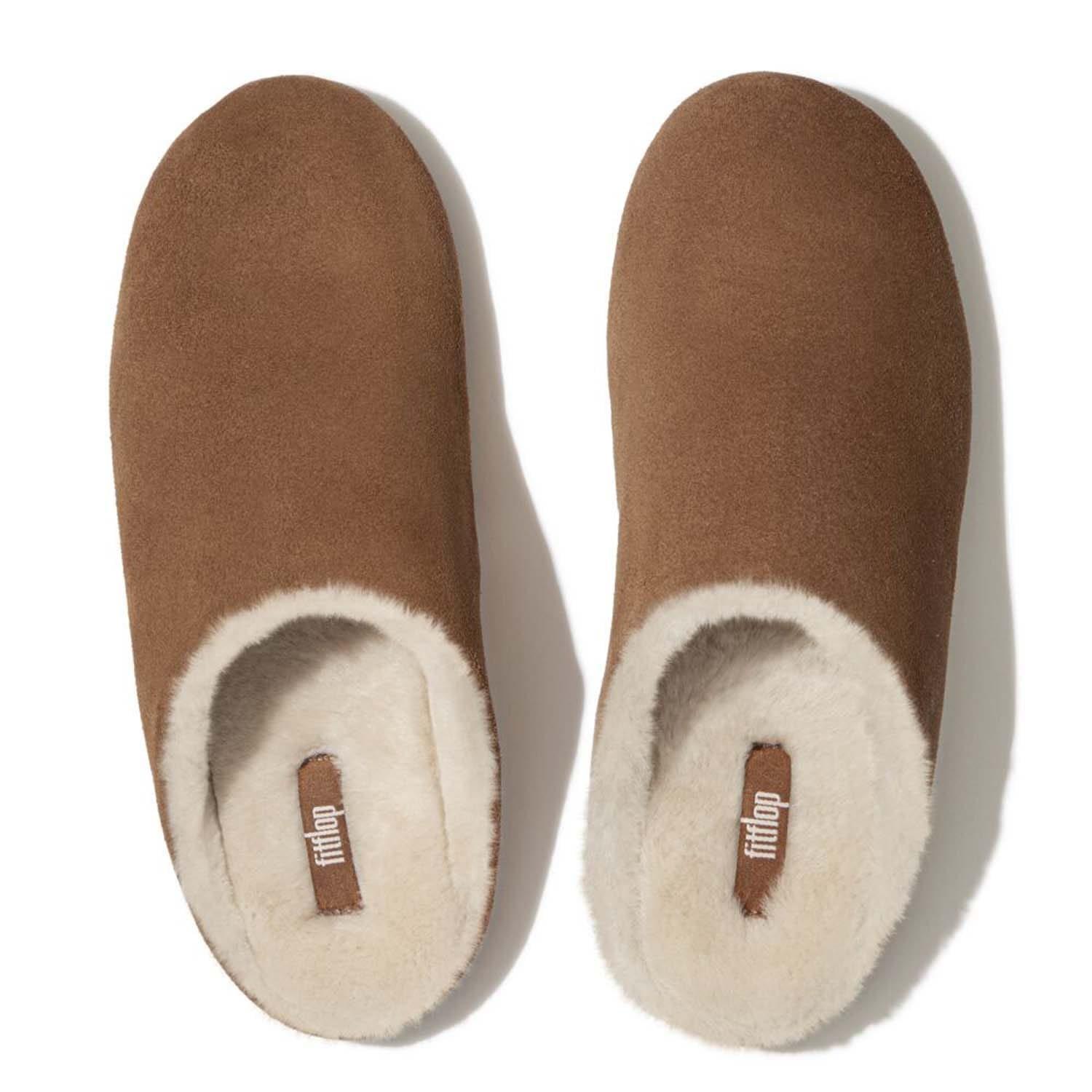 Tan - FitFlop - Chrissie Shearling Slippers - 2