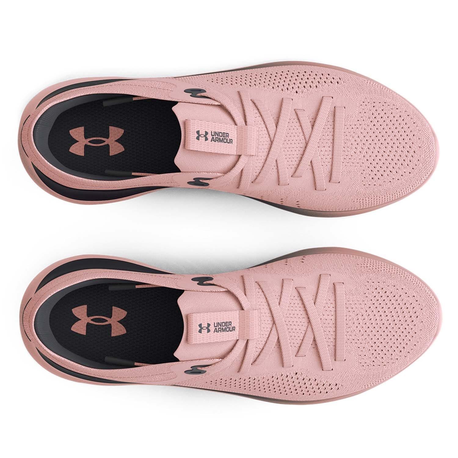 Pink - Under Armour - Flow Synchronicity Running Shoes - 5