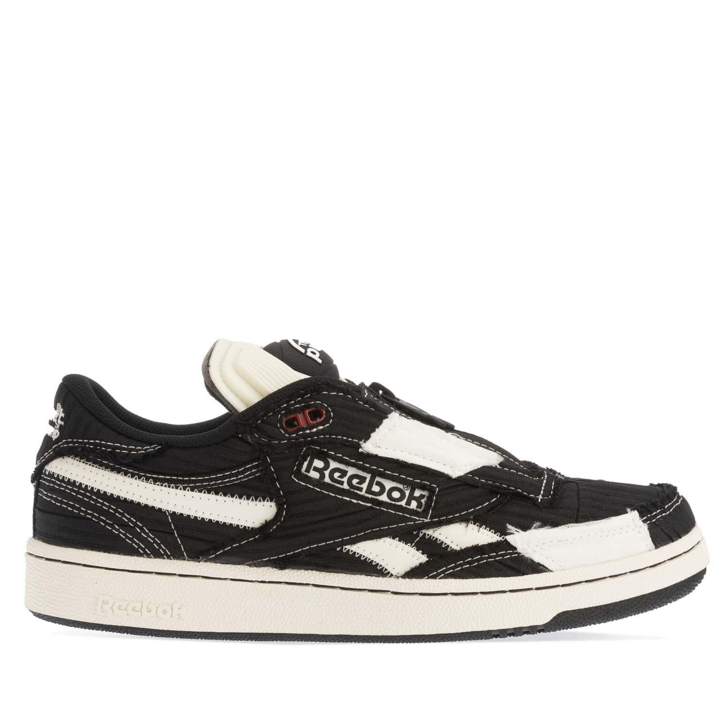 Black-White - Reebok - Club C 85 Pump Shoes - 1