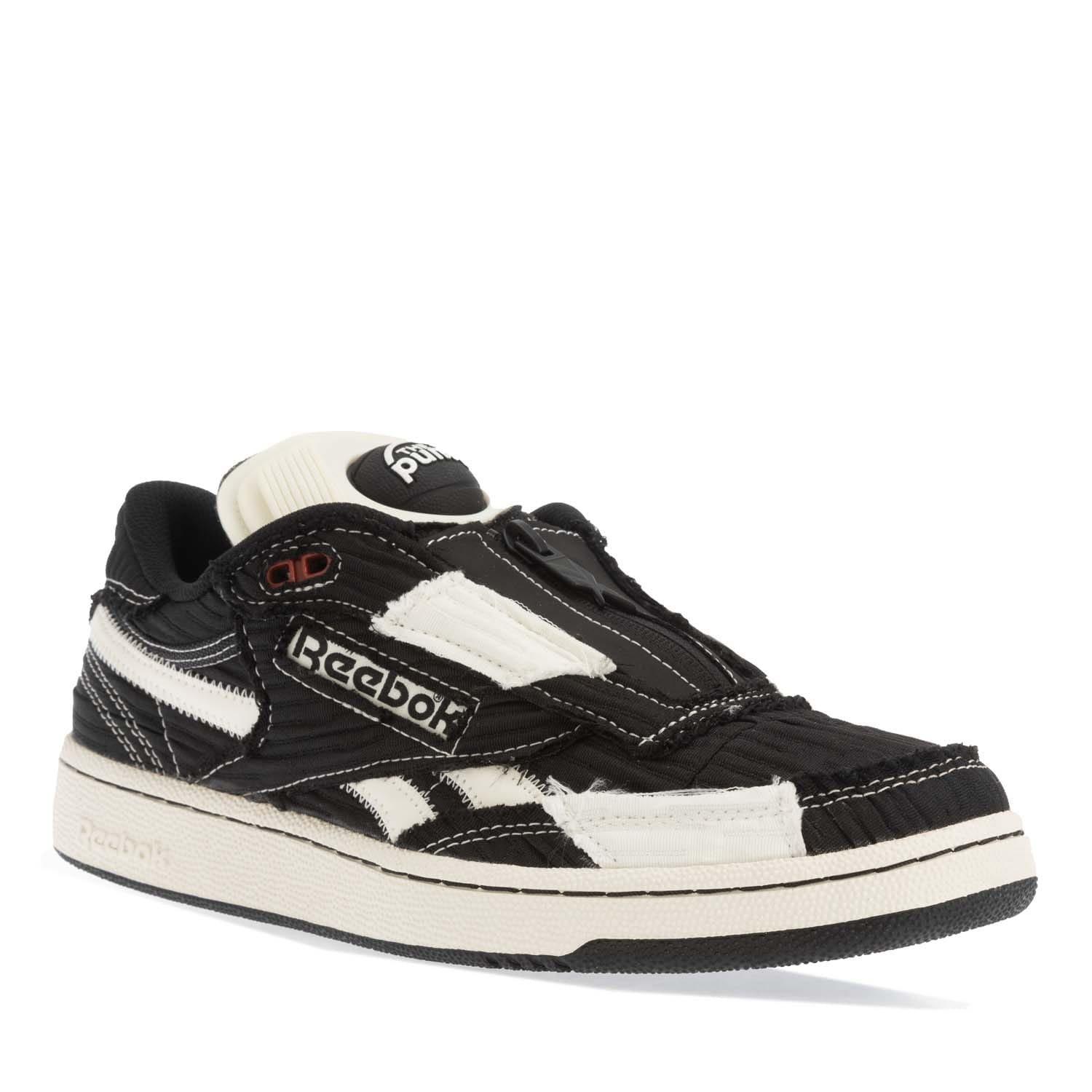 Black-White - Reebok - Club C 85 Pump Shoes - 2