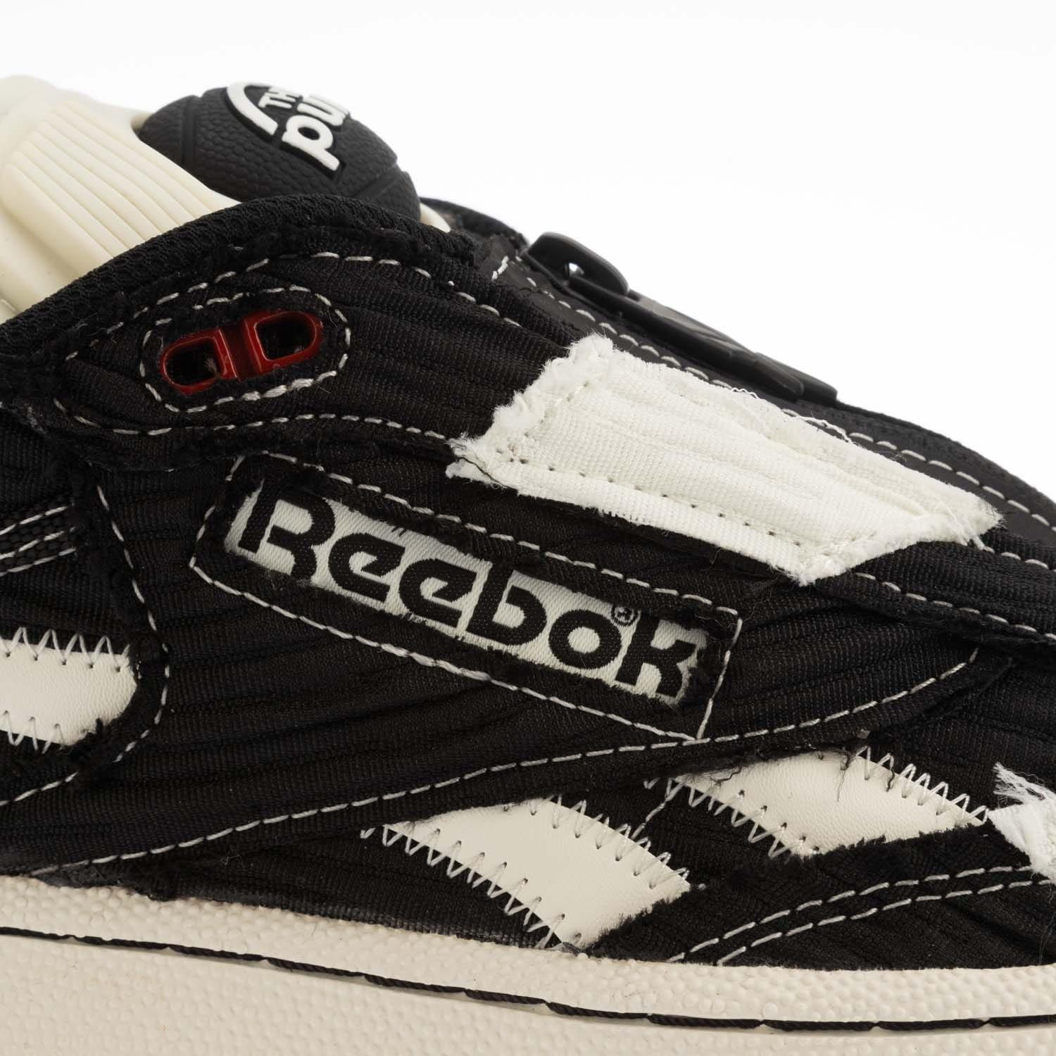 Black-White - Reebok - Club C 85 Pump Shoes - 6