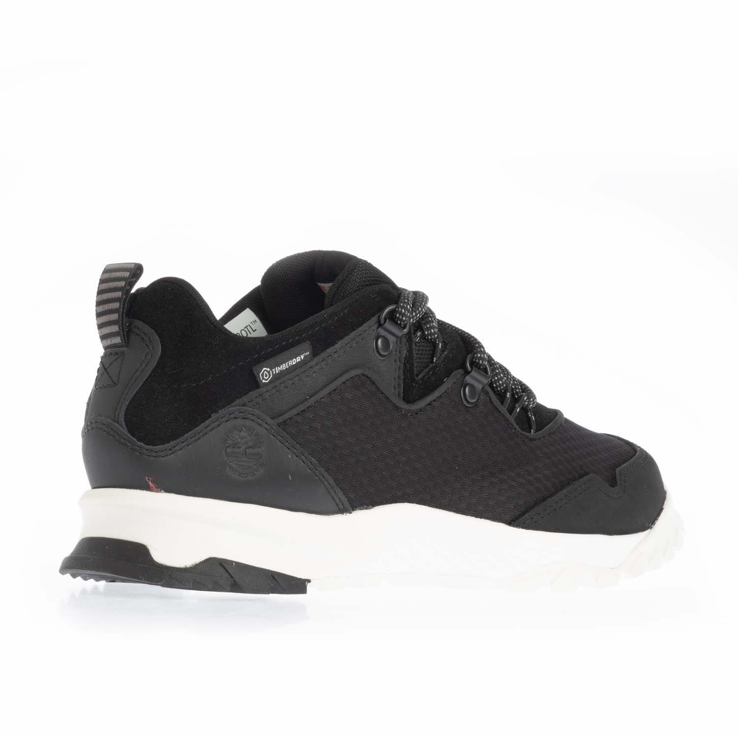 Black - Timberland - Low Lace Up Waterproof Hiking Boot - 3