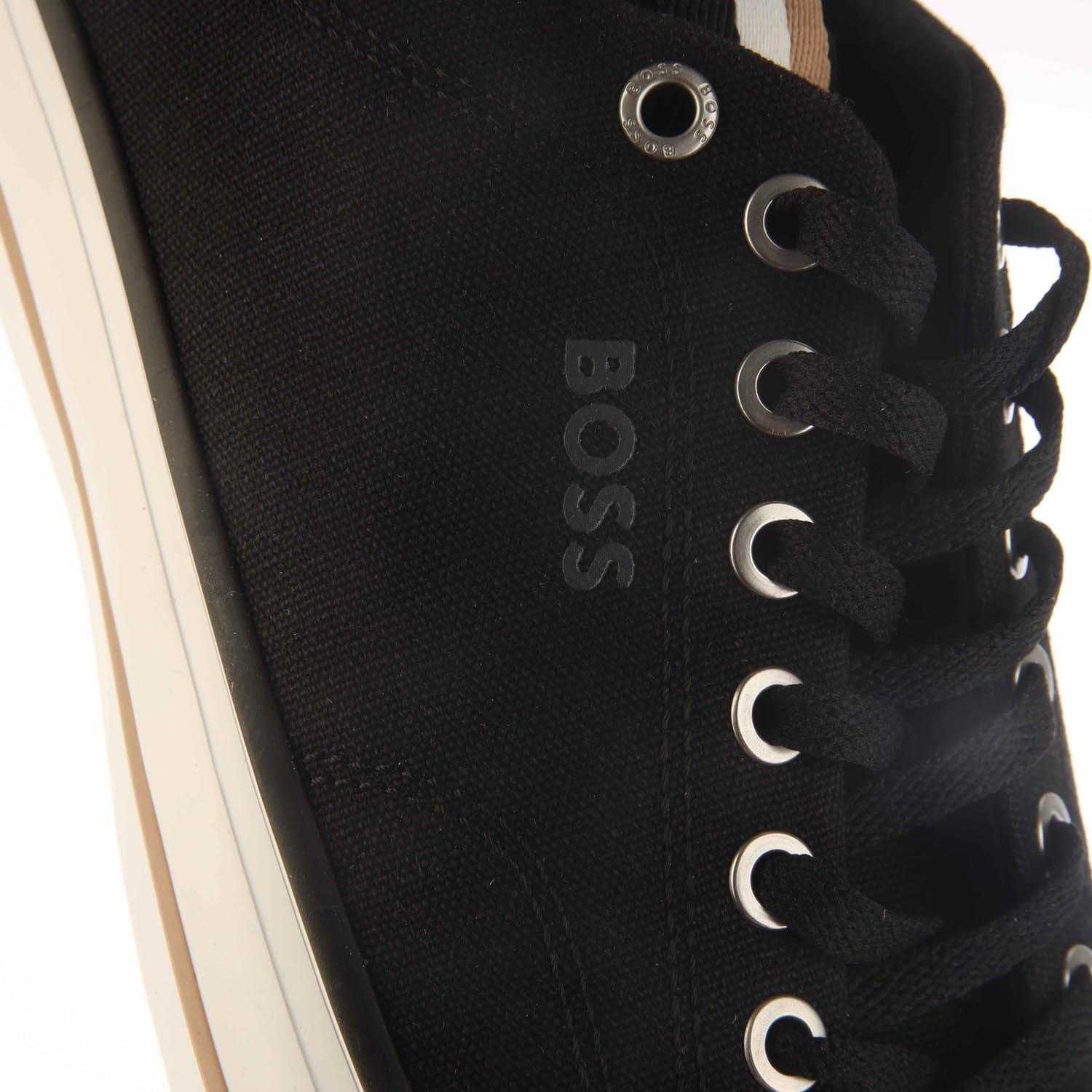 Black - Boss - Aiden Tennis Trainers - 5