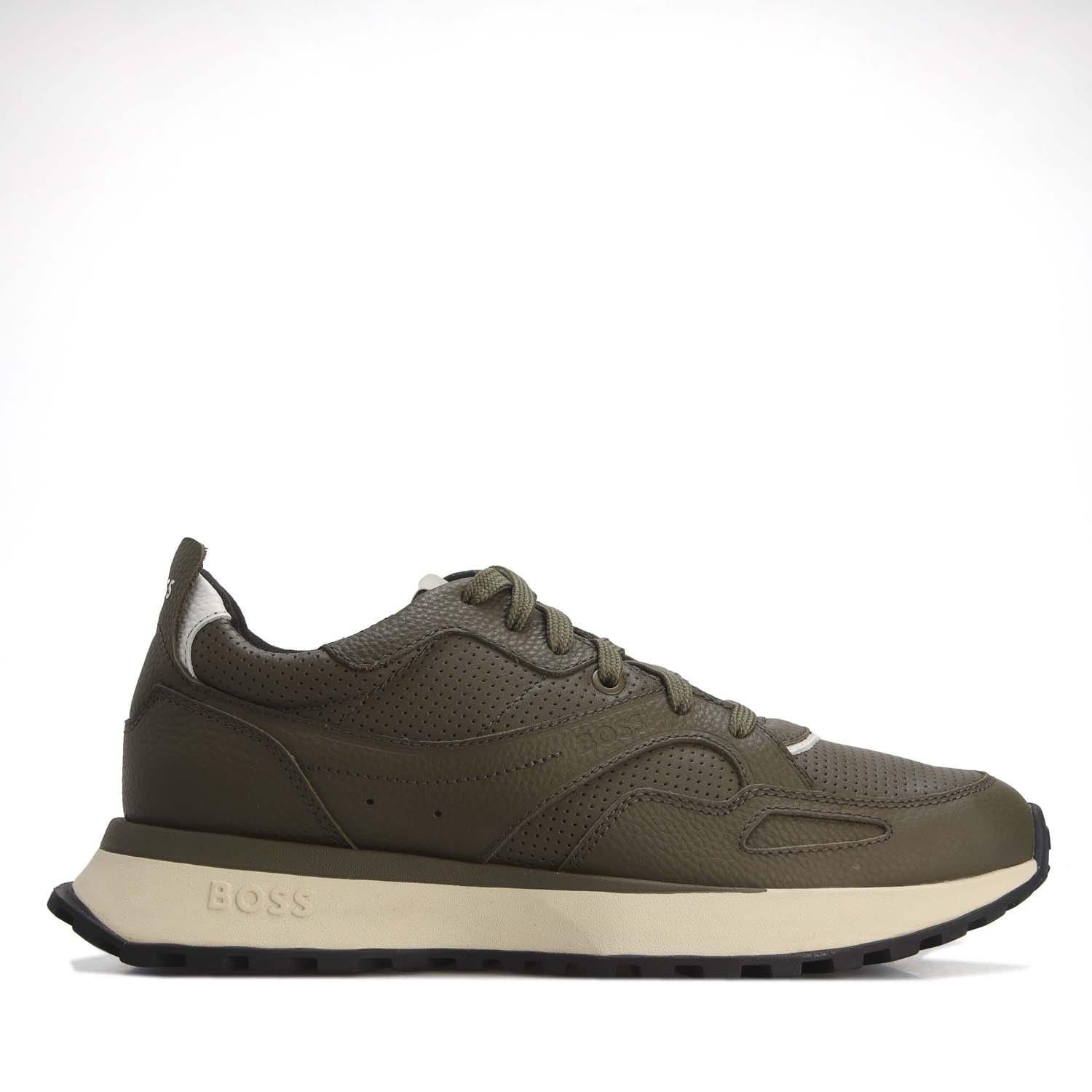 Green - Boss - Jonah Run Trainers - 1