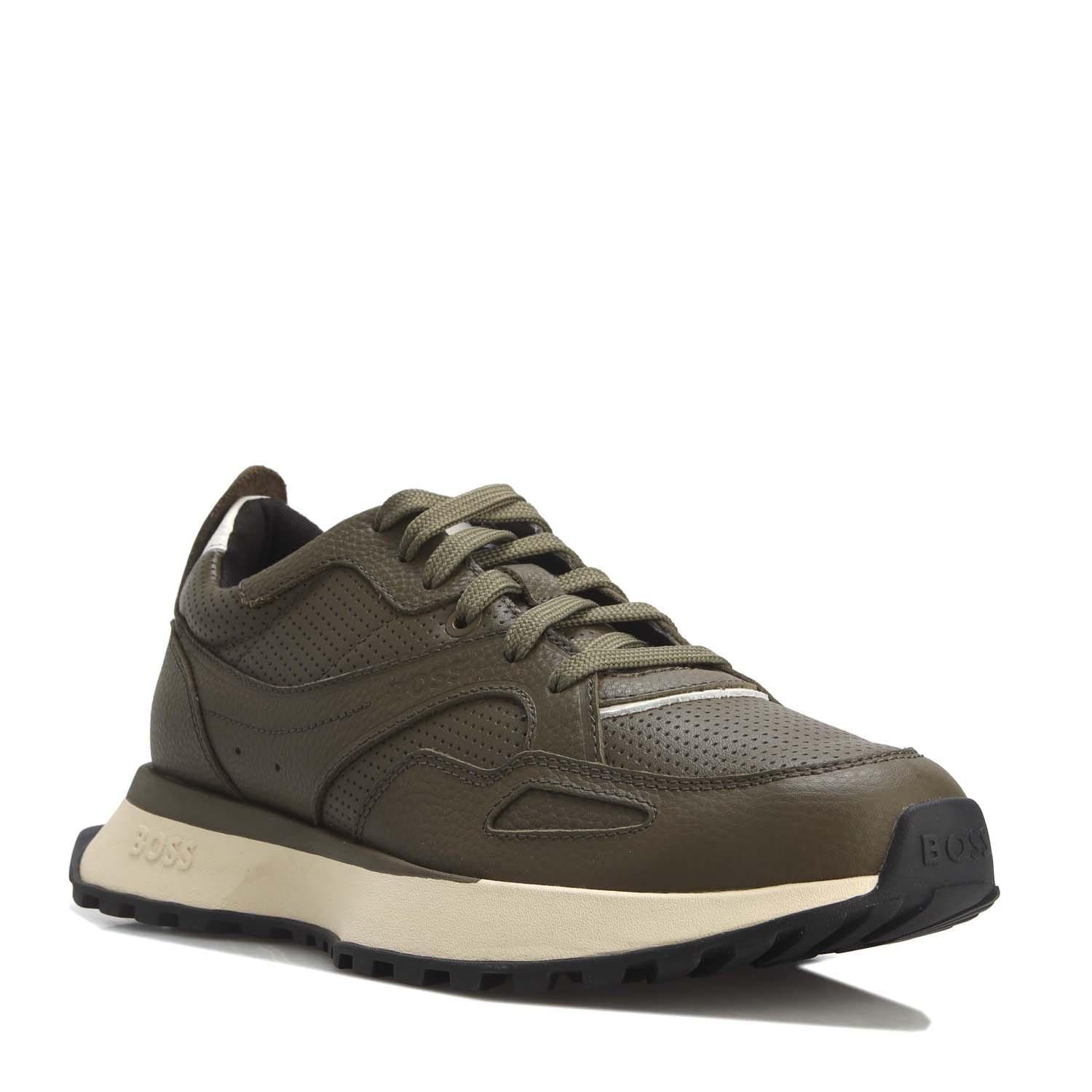 Green - Boss - Jonah Run Trainers - 2