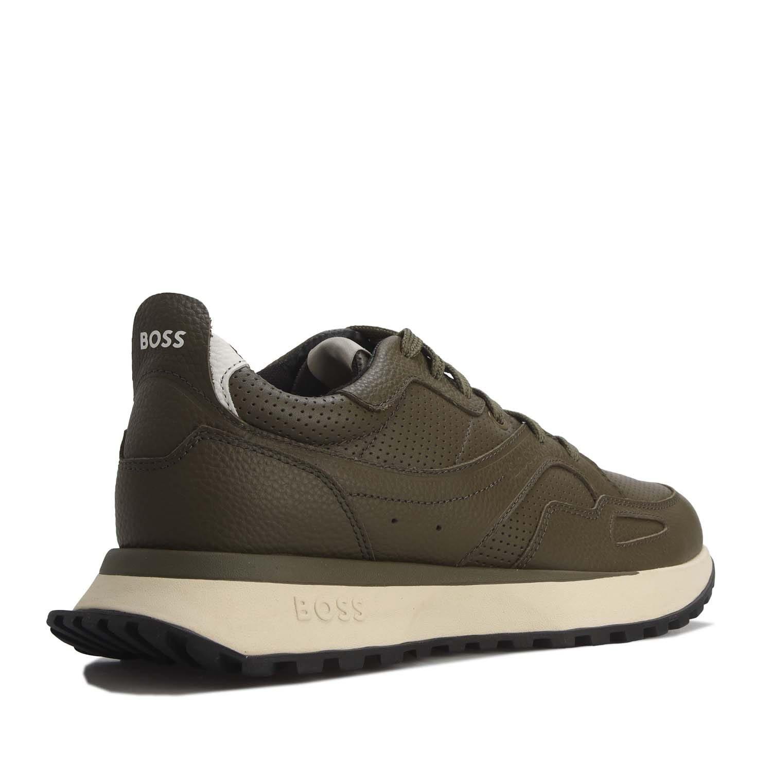 Green - Boss - Jonah Run Trainers - 3