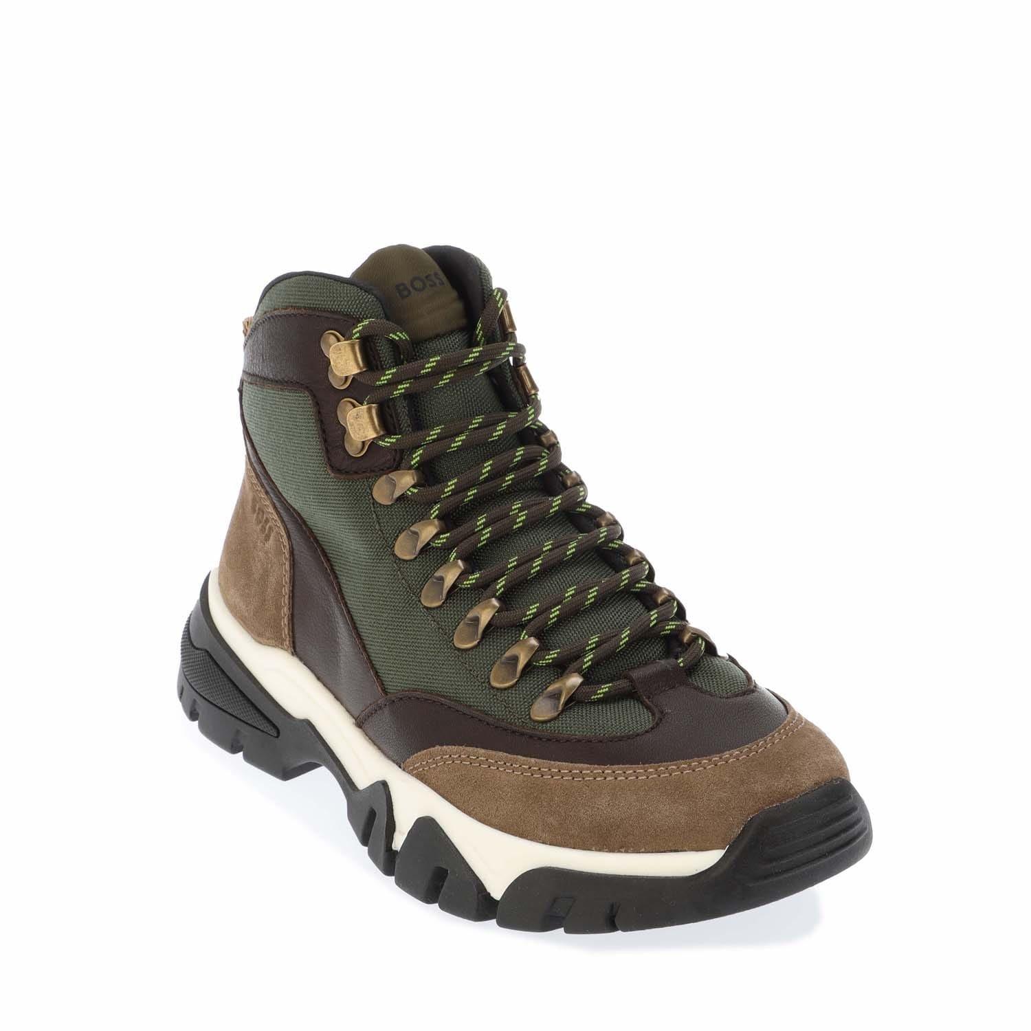 Green - Boss - Chester Half Boots - 2