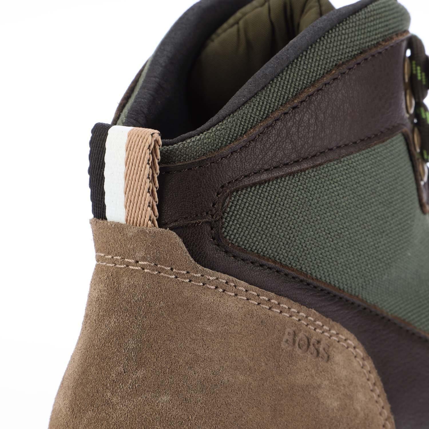 Green - Boss - Chester Half Boots - 6