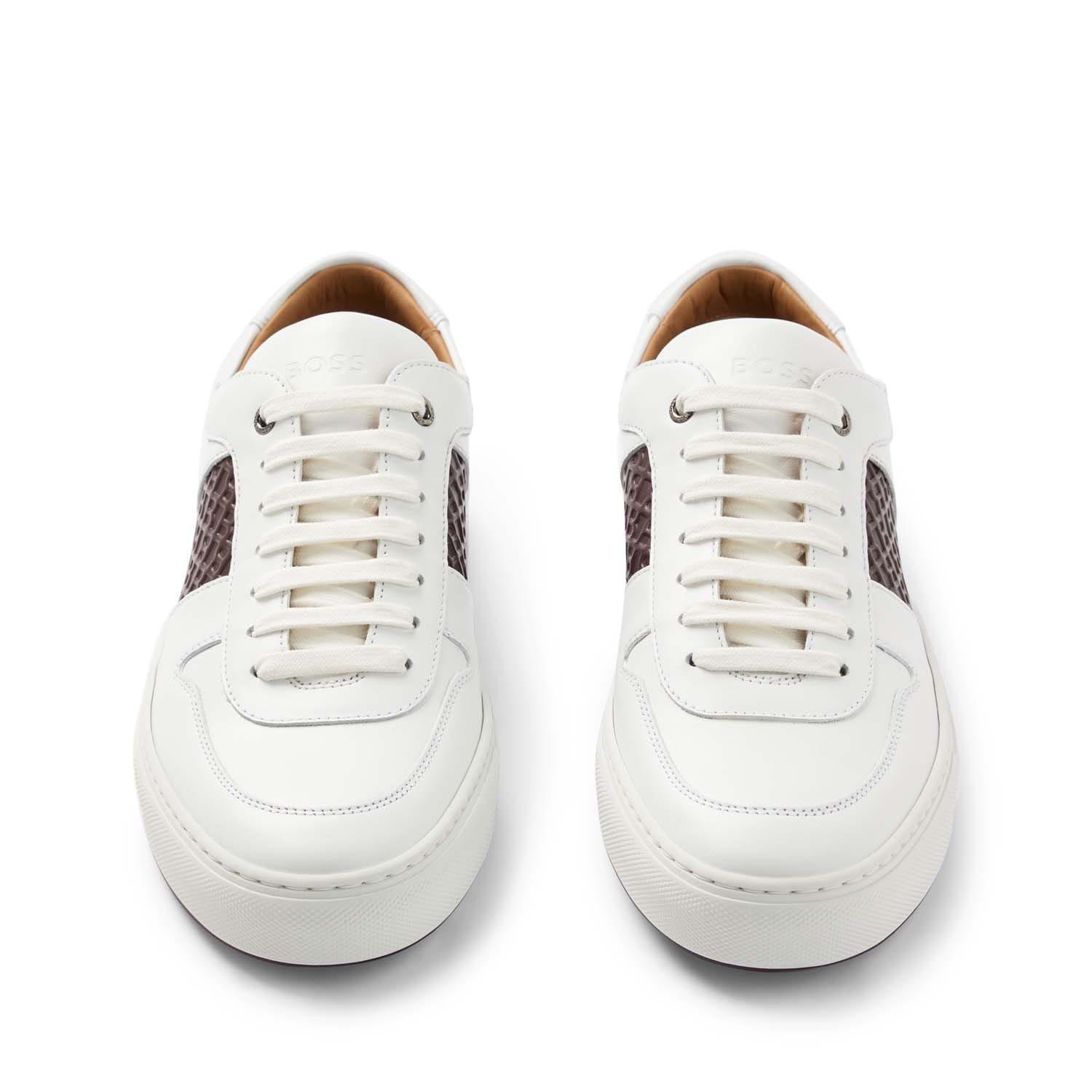 White - Boss - Mirage Tennis Trainers - 3