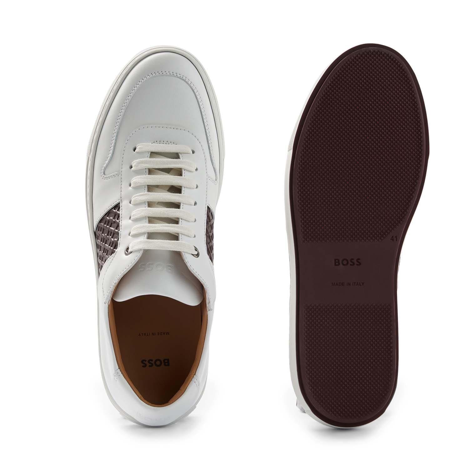 White - Boss - Mirage Tennis Trainers - 4