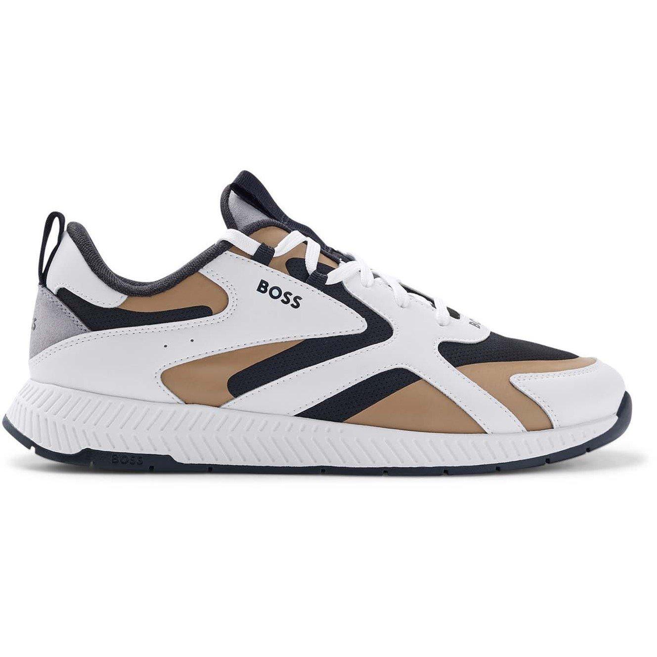 Beige - Boss - Titanium Running Trainers - 1