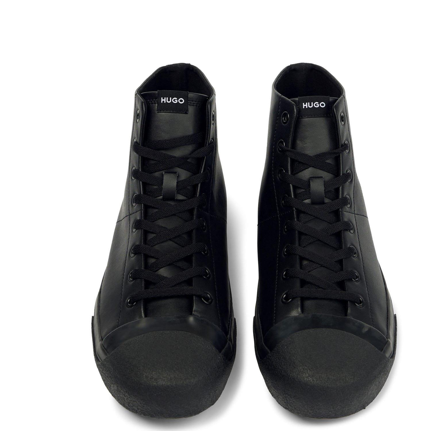 Black - Hugo - Dyer Hi-Top Trainers - 7