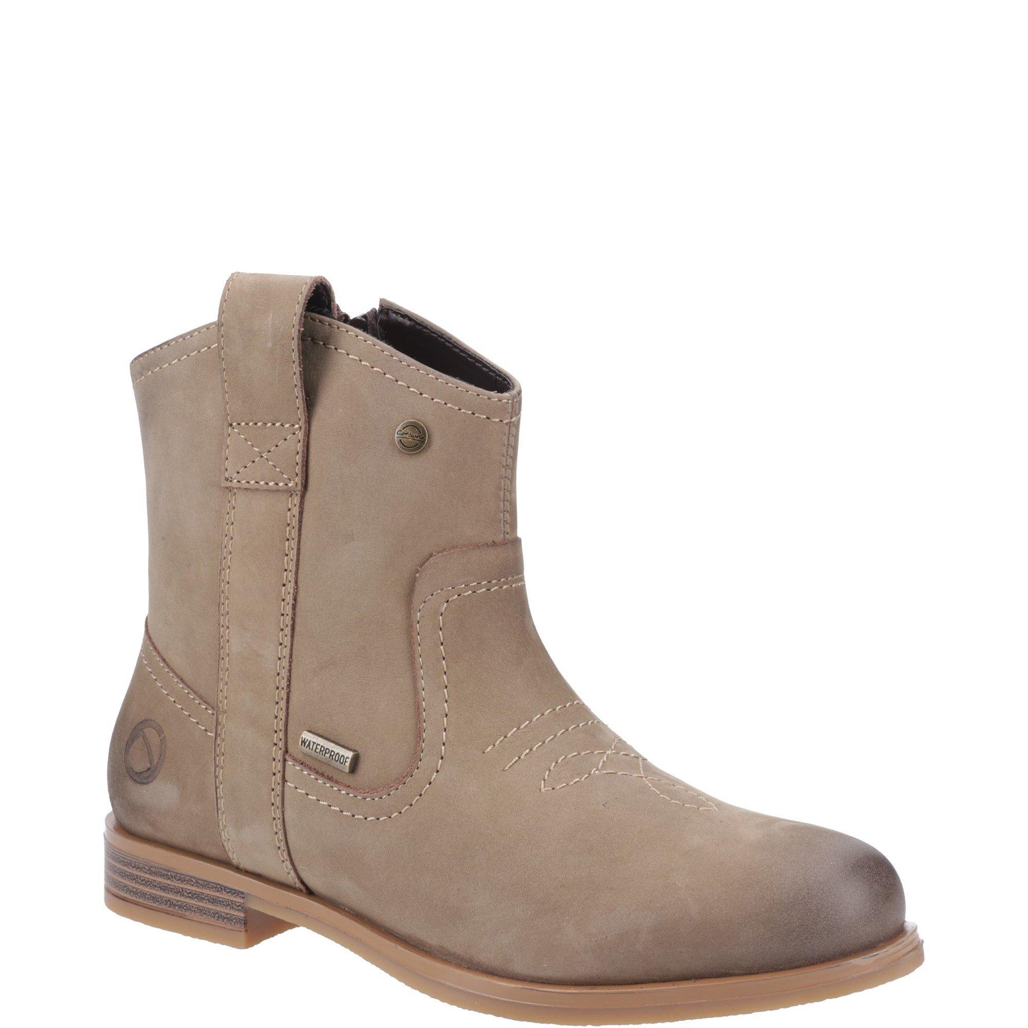 Taupe - Cotswold - Signet Ankle Boots - 2