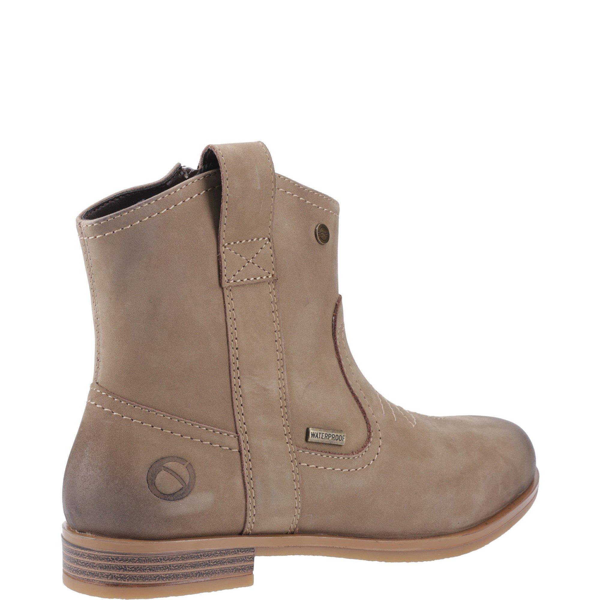 Taupe - Cotswold - Signet Ankle Boots - 3
