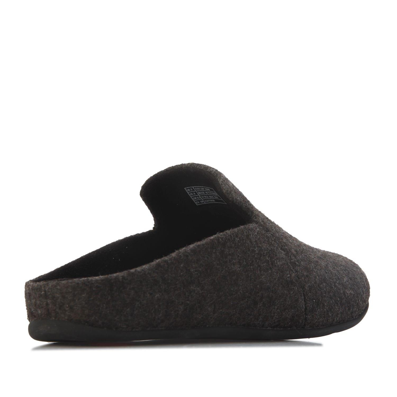 Black - Fitflop - Chrissie II Haus Felt Slippers - 3