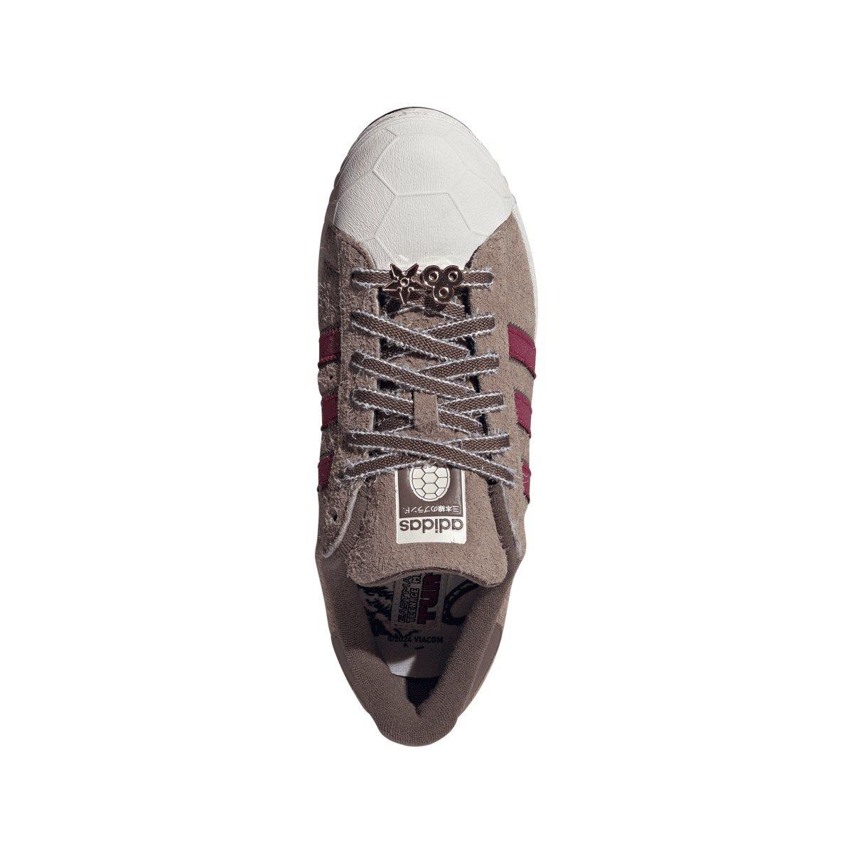 Brown - adidas Originals - Teenage Mutant Ninja Turtle Superstar Trainers - 3