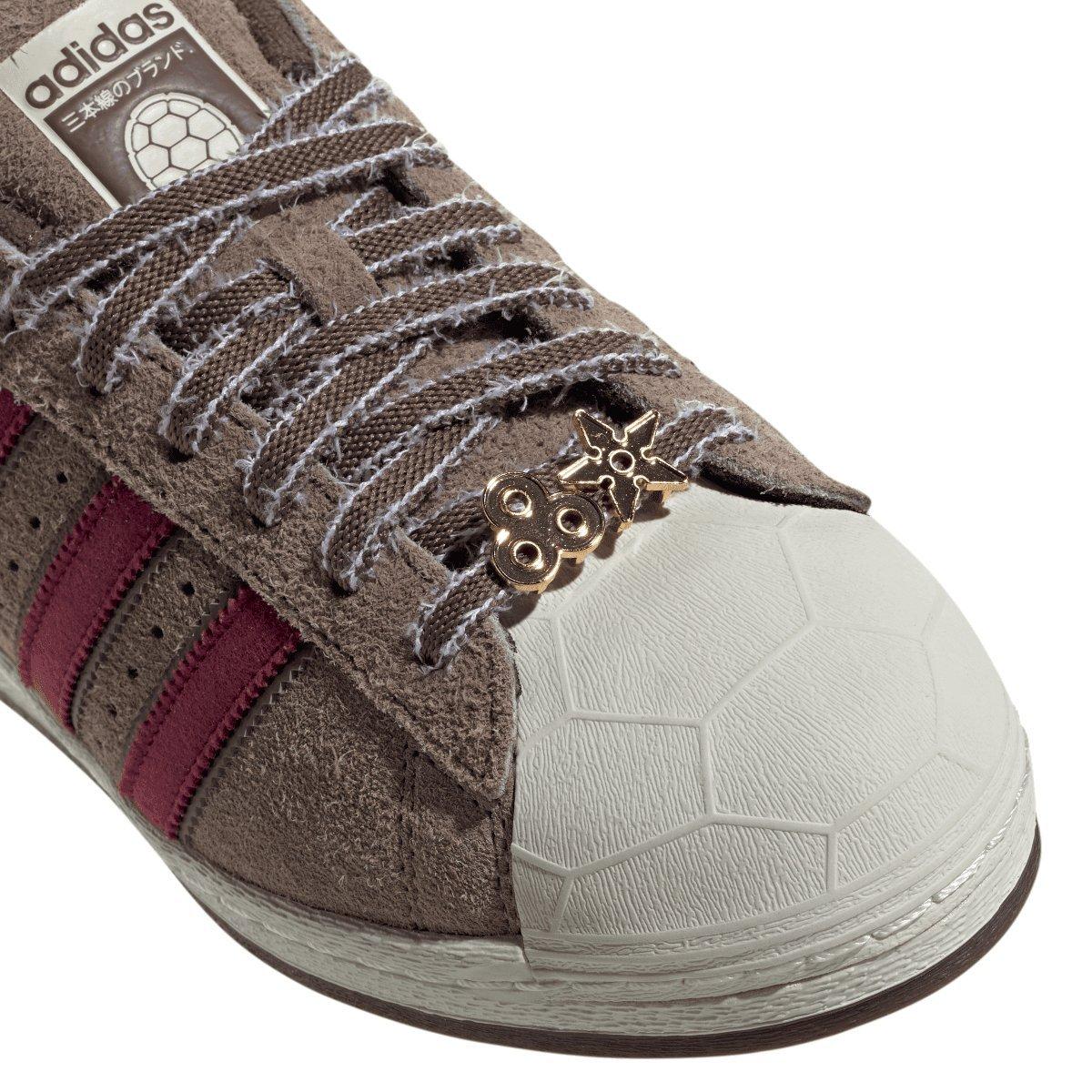 Brown - adidas Originals - Teenage Mutant Ninja Turtle Superstar Trainers - 8