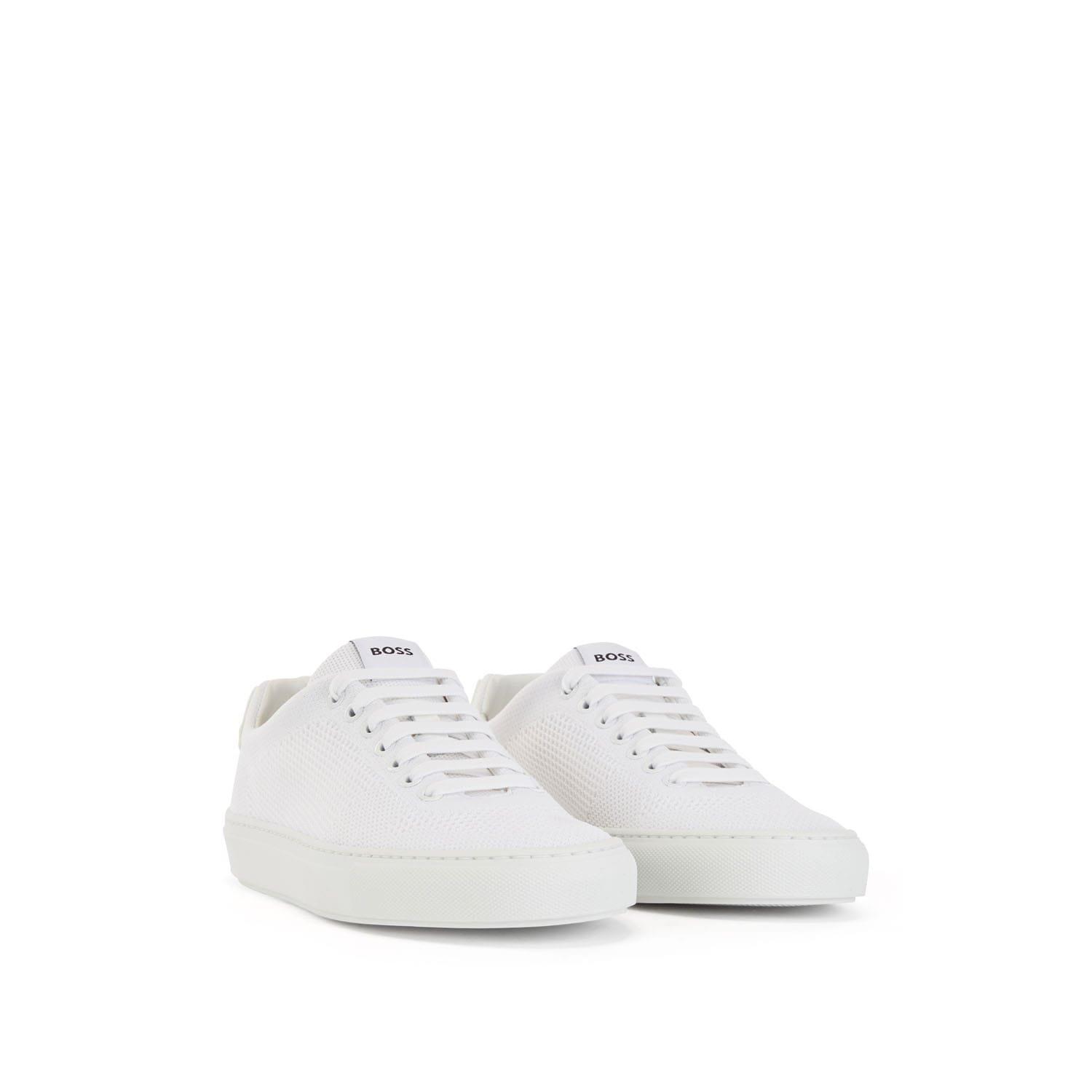 White - Boss - Mirage Tennis Trainers - 3
