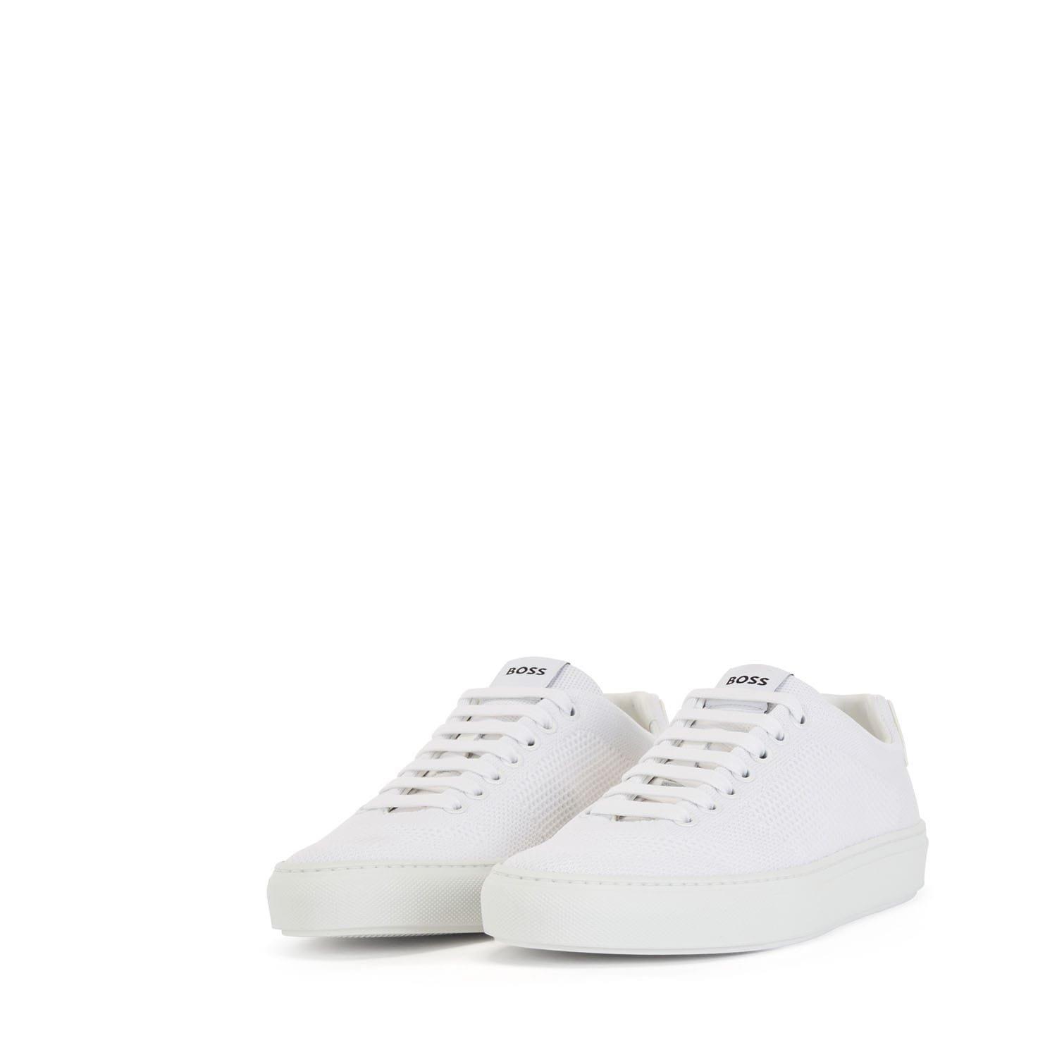 White - Boss - Mirage Tennis Trainers - 4
