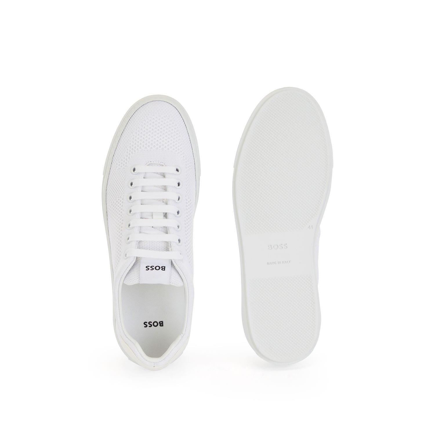 White - Boss - Mirage Tennis Trainers - 7