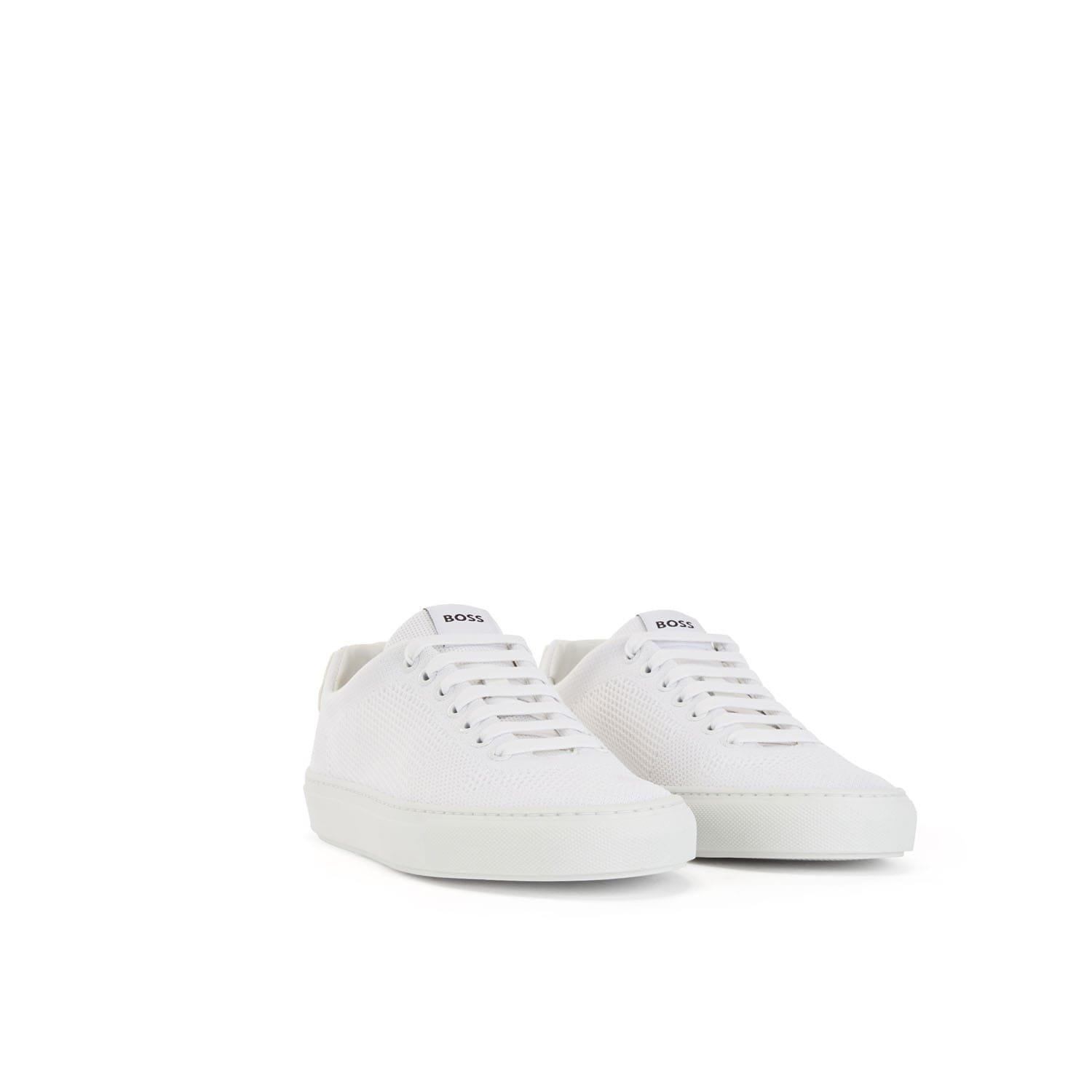 White - Boss - Mirage Tennis Trainers - 8