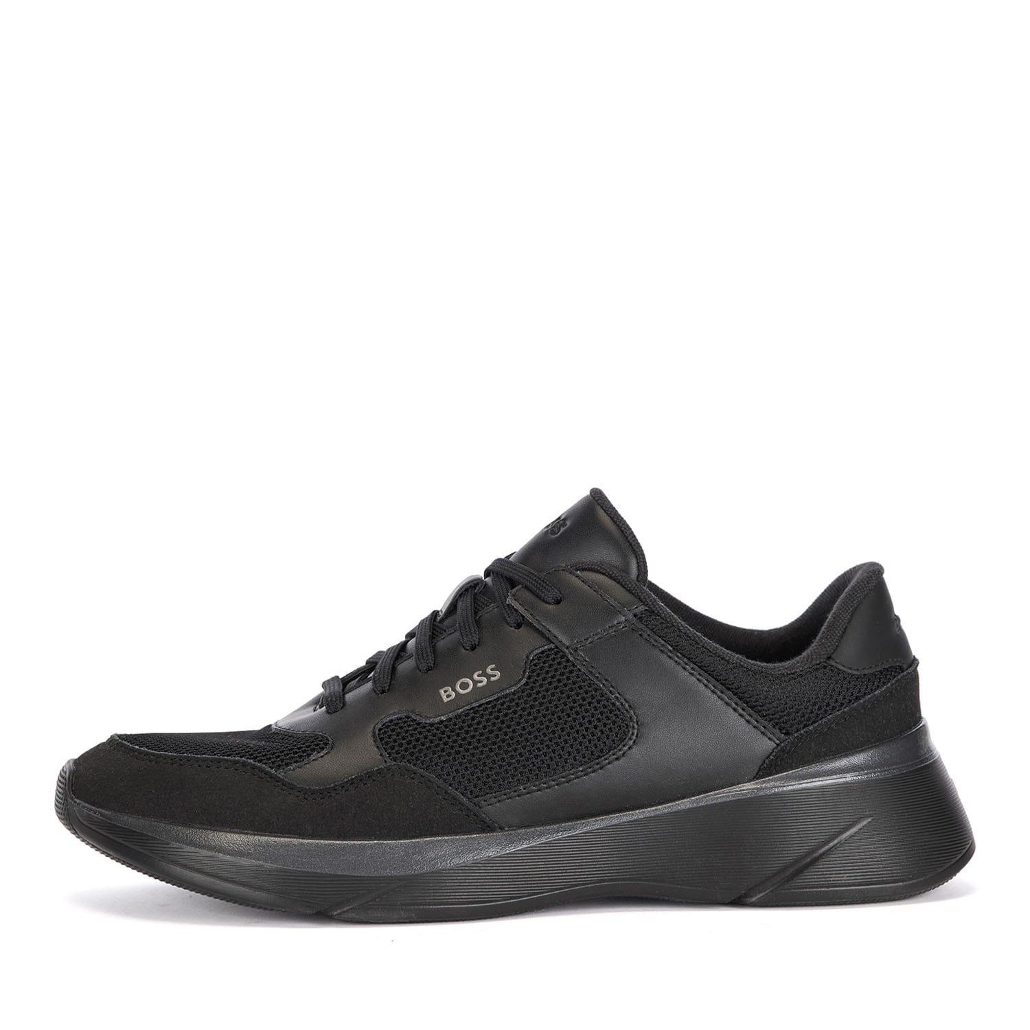 Black - Boss - Dean Run Trainers - 2