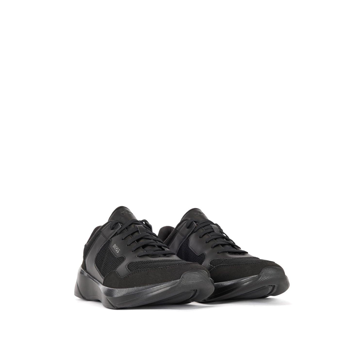 Black - Boss - Dean Run Trainers - 3