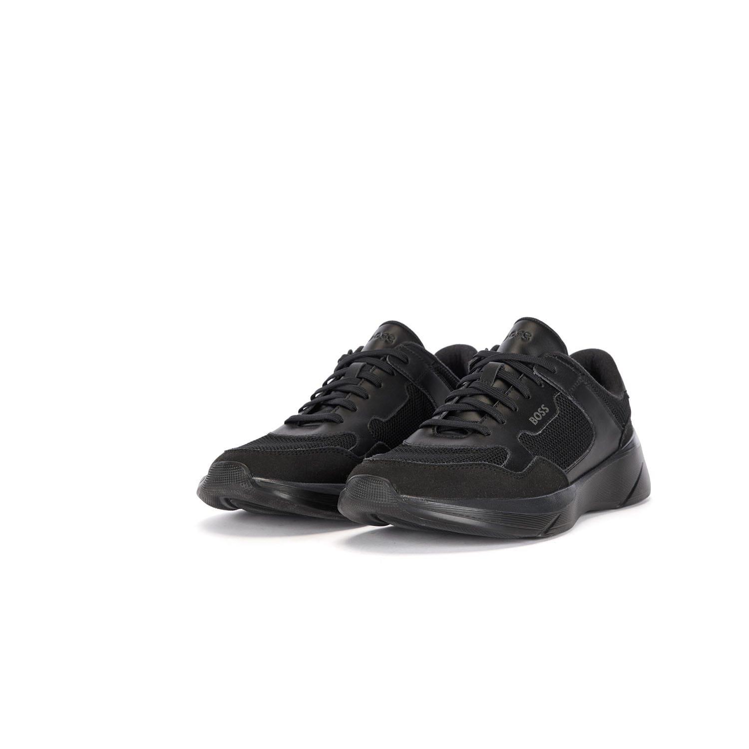 Black - Boss - Dean Run Trainers - 4