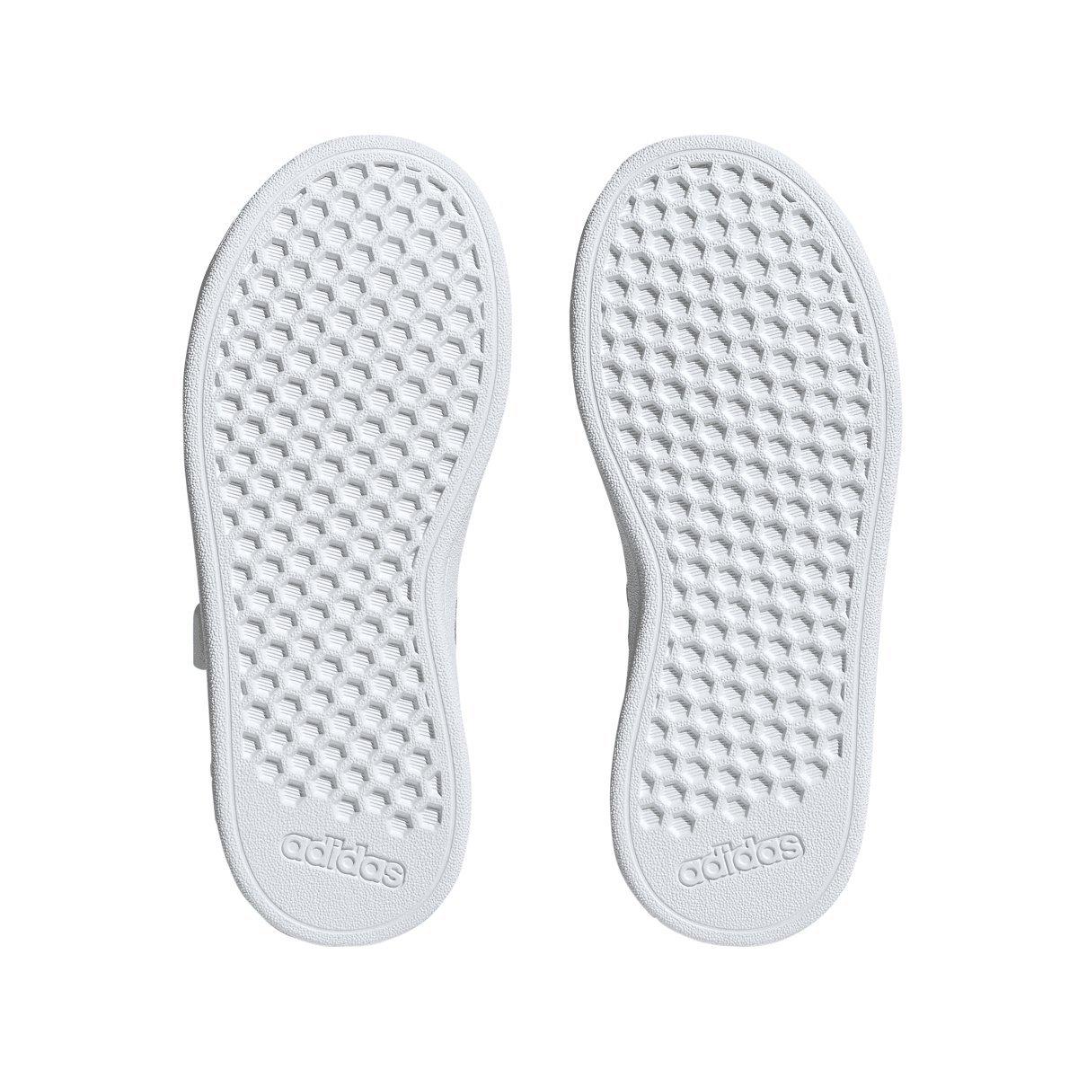 Wit - adidas - Grand Court 2.0 Elastic Strap Trainers - 4
