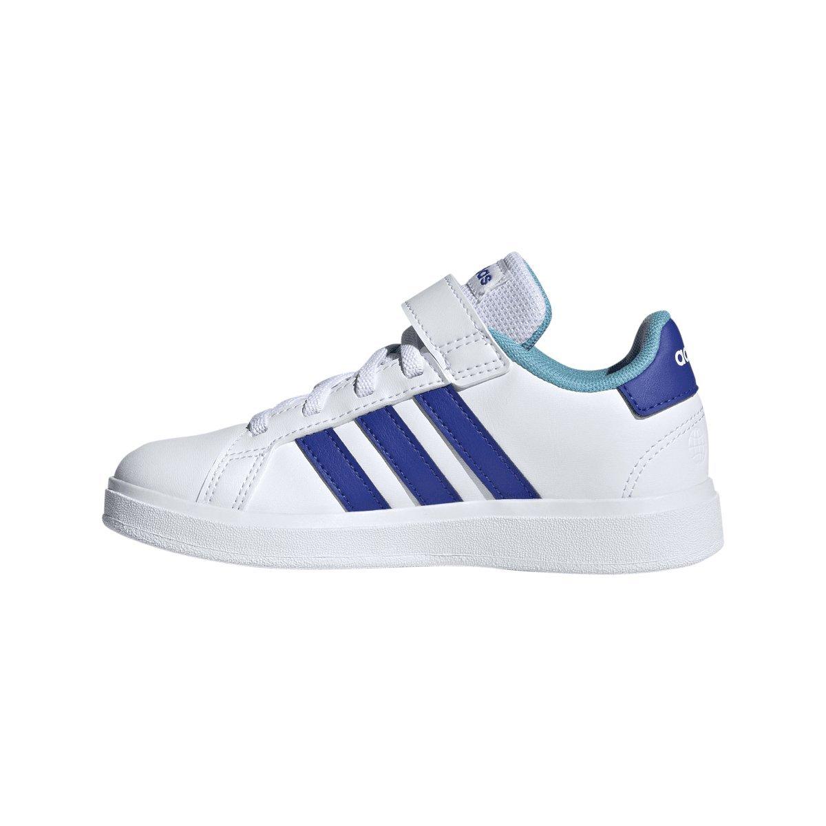 Wit - adidas - Grand Court 2.0 Elastic Strap Trainers - 5