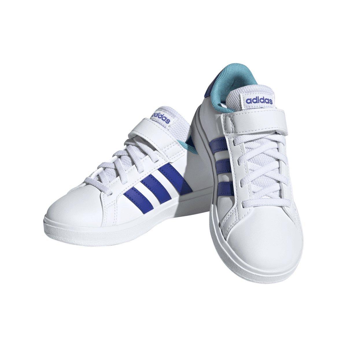 Wit - adidas - Grand Court 2.0 Elastic Strap Trainers - 6