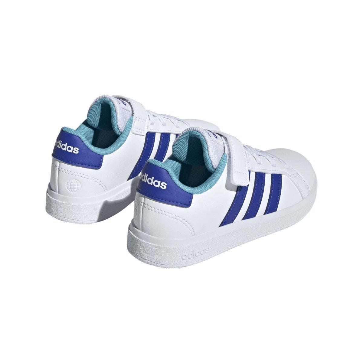 Wit - adidas - Grand Court 2.0 Elastic Strap Trainers - 7